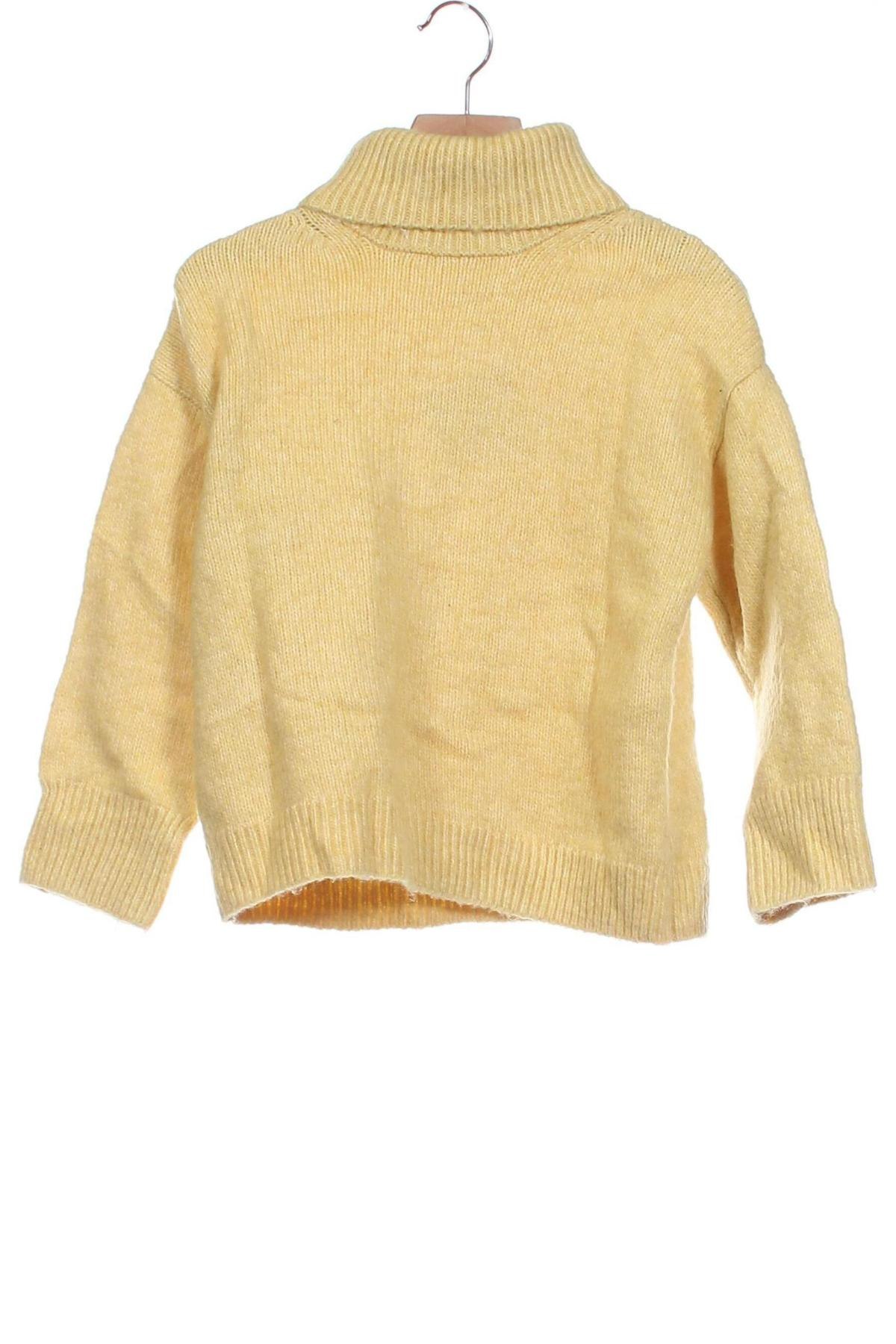 Kinderpullover Zara, Größe 7-8y/ 128-134 cm, Farbe Gelb, Preis € 11,49