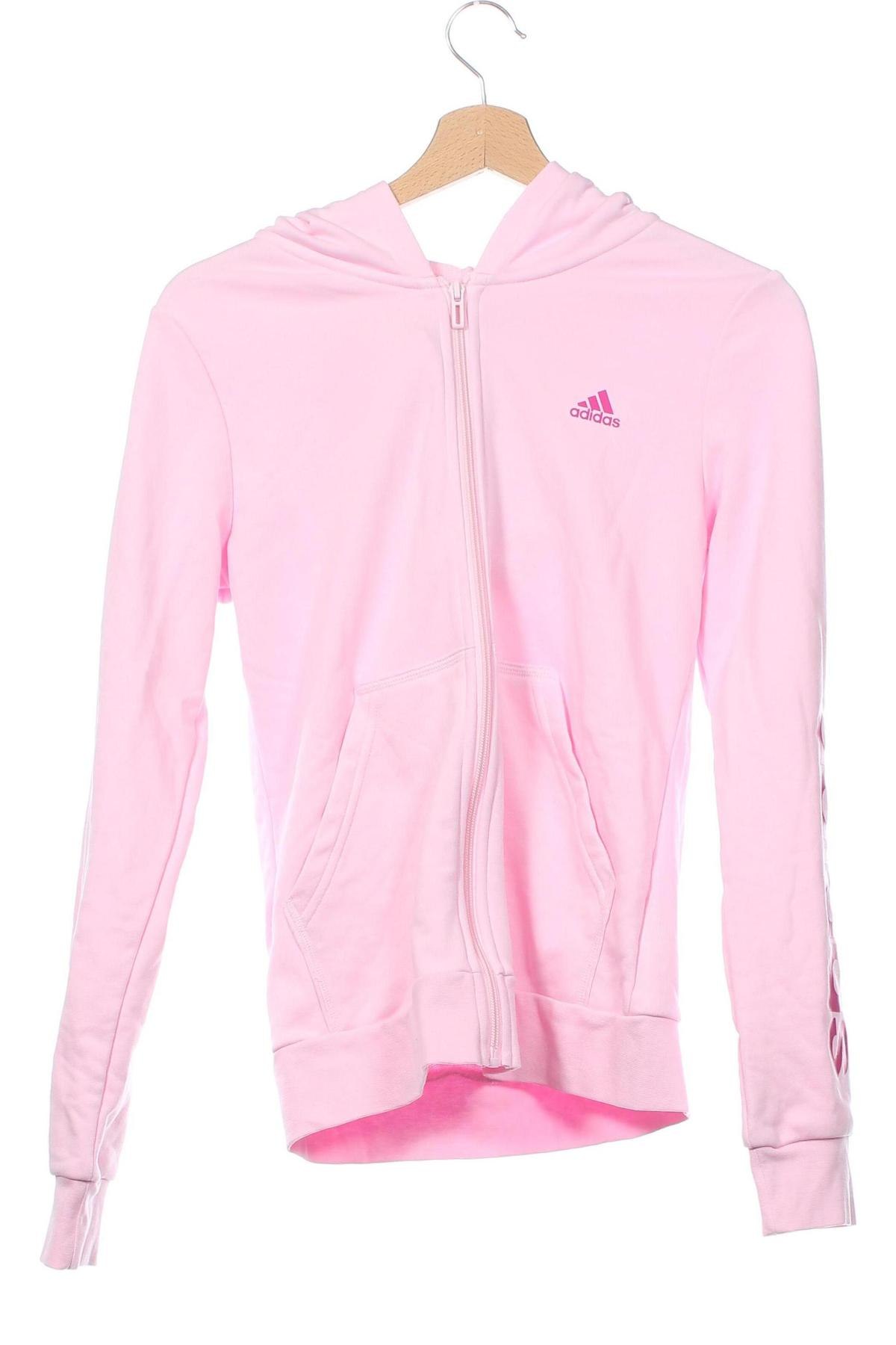 Gyerek sweatshirt Adidas, Méret 13-14y / 164-168 cm, Szín Rózsaszín, Ár 18 600 Ft