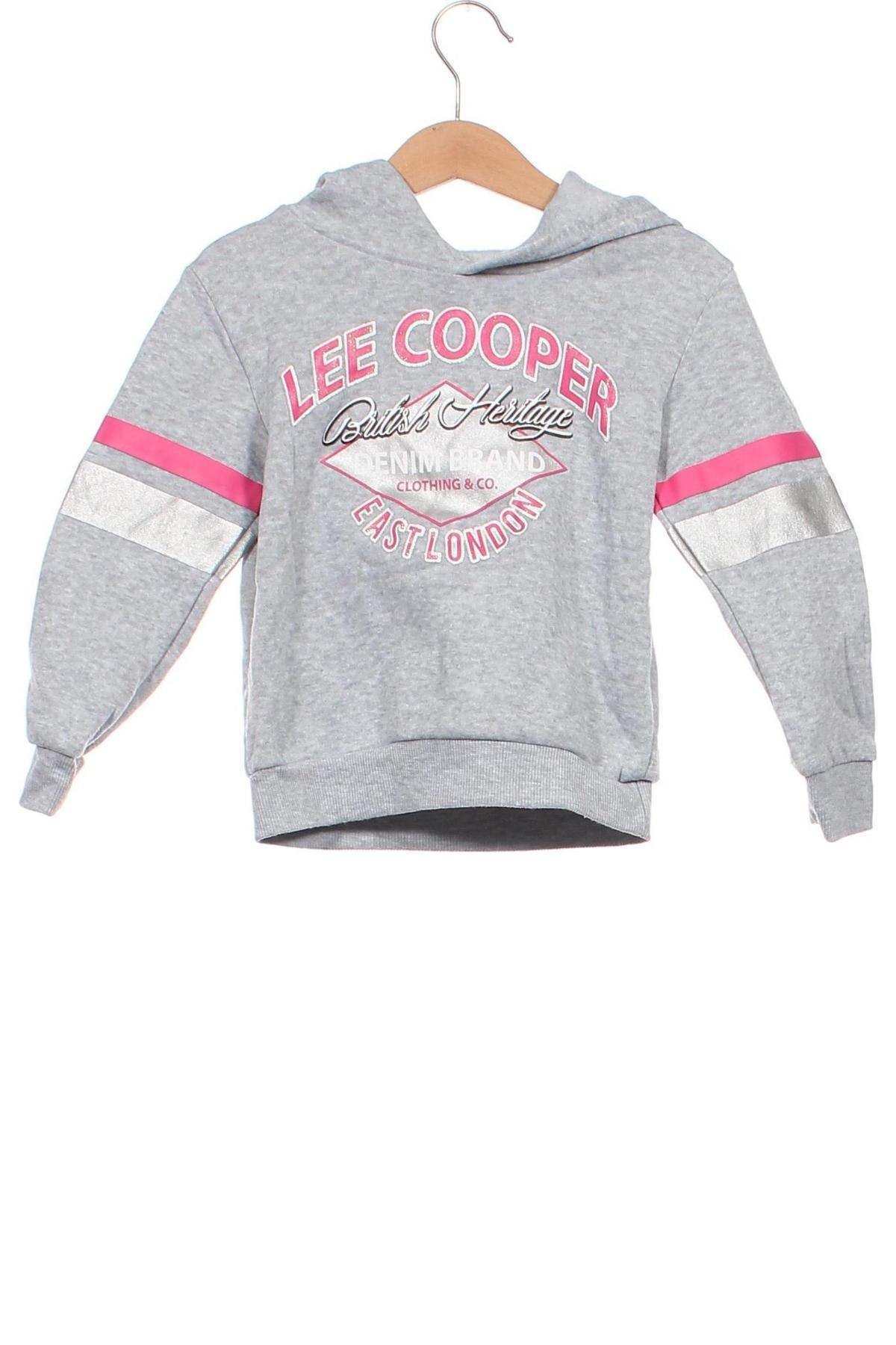 Παιδικό φούτερ Lee Cooper, Μέγεθος 3-4y/ 104-110 εκ., Χρώμα Γκρί, Τιμή 14,49 €