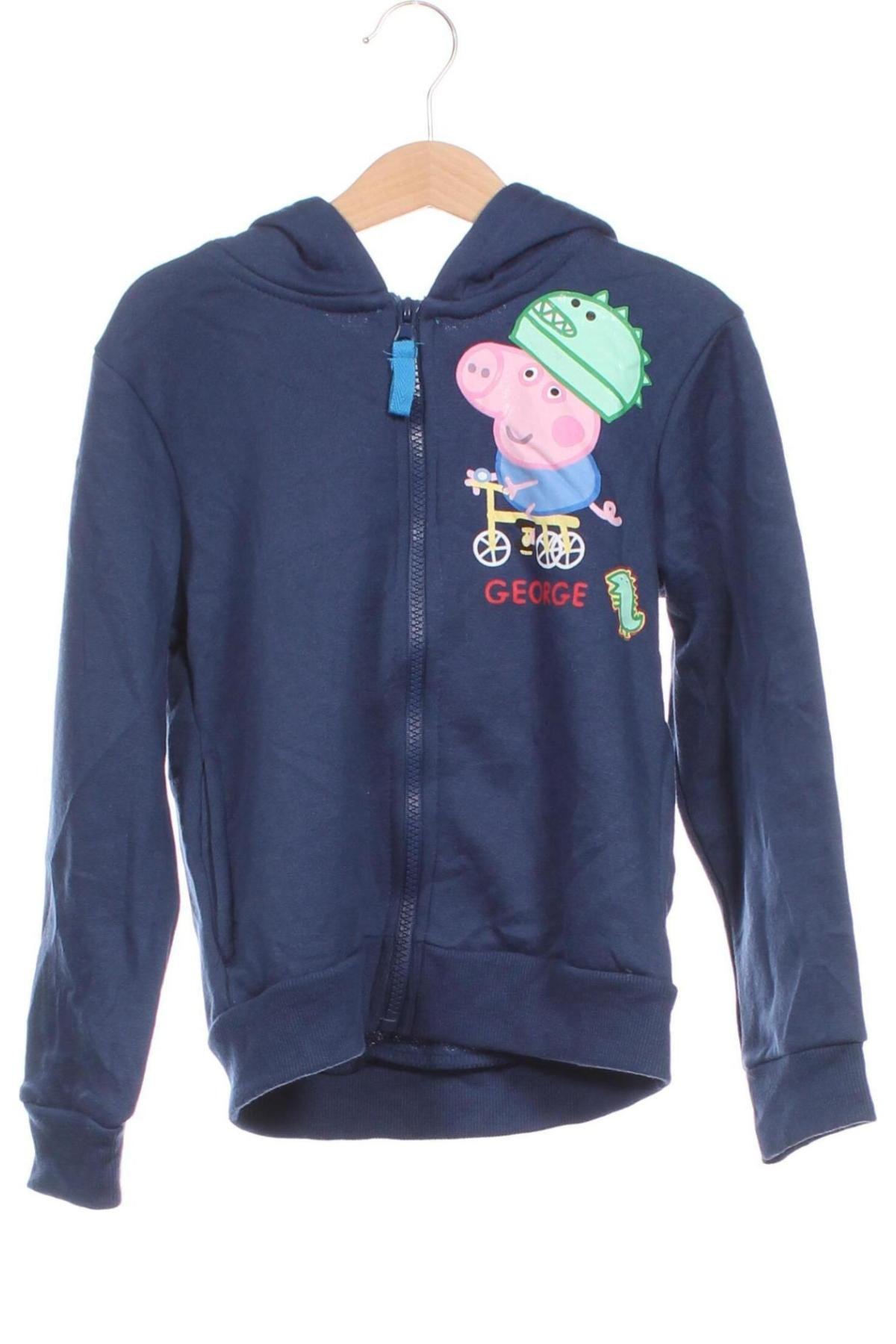 Kinder Sweatshirts Peppa Pig, Größe 6-7y/ 122-128 cm, Farbe Blau, Preis € 15,49