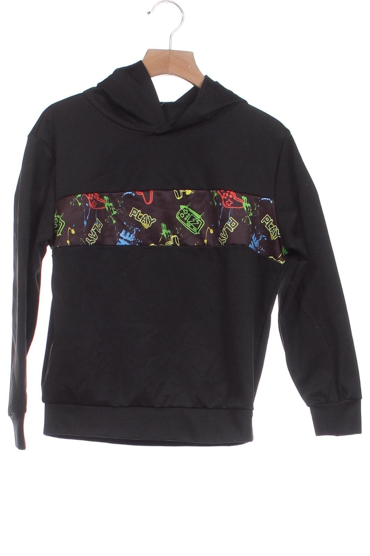 Kinder Sweatshirts SHEIN, Größe 8-9y/ 134-140 cm, Farbe Schwarz, Preis 15,99 €