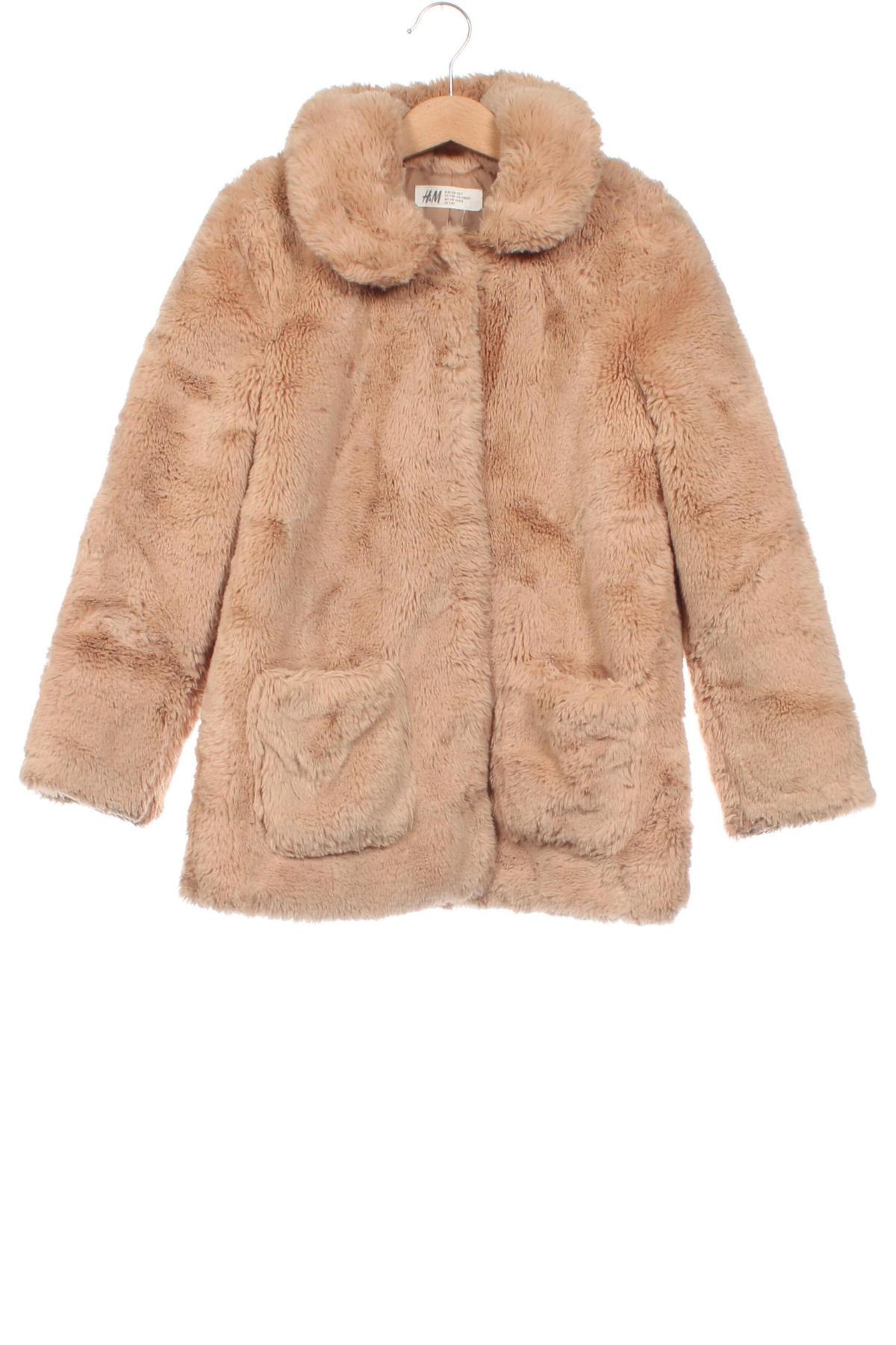 Kindermantel H&M, Größe 6-7y/ 122-128 cm, Farbe Beige, Preis € 27,49