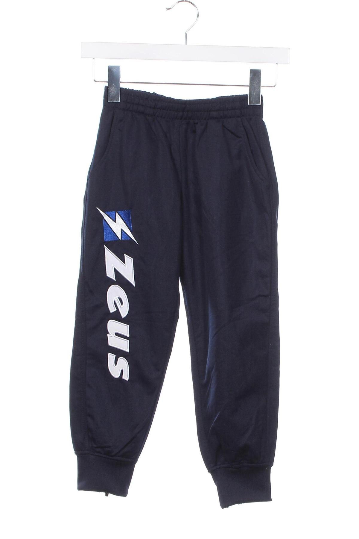 Pantaloni de trening, pentru copii Zeus, Mărime 6-7y/ 122-128 cm, Culoare Albastru, Preț 72,99 Lei