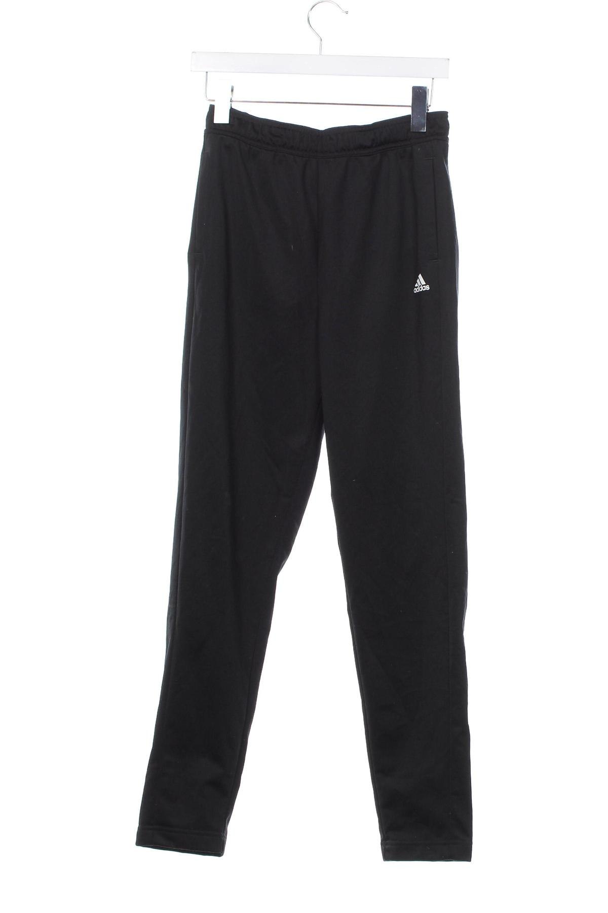 Pantaloni de trening, pentru copii Adidas, Mărime 12-13y/ 158-164 cm, Culoare Negru, Preț 115,99 Lei