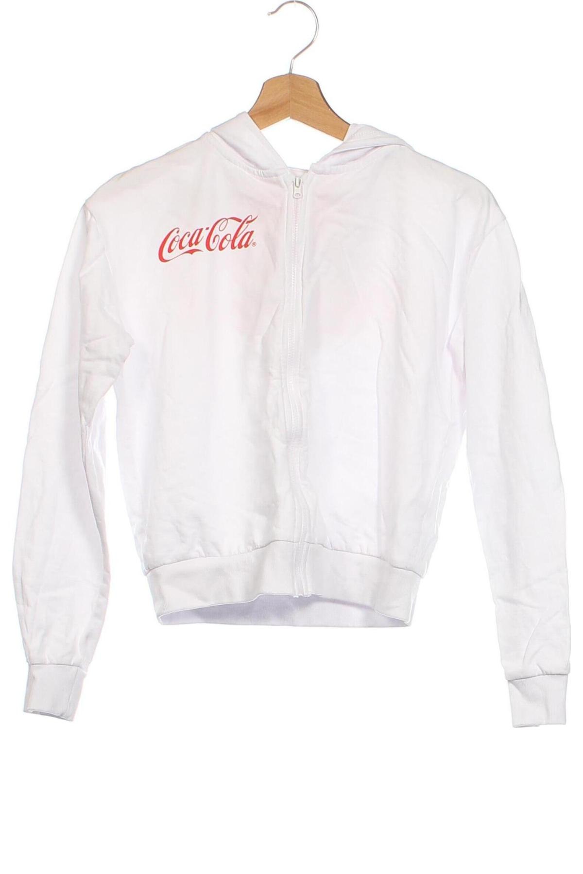 Dětská horní část sportovní soupravy Coca Cola, Velikost 10-11y/ 146-152 cm, Barva Bílá, Cena  266,00 Kč