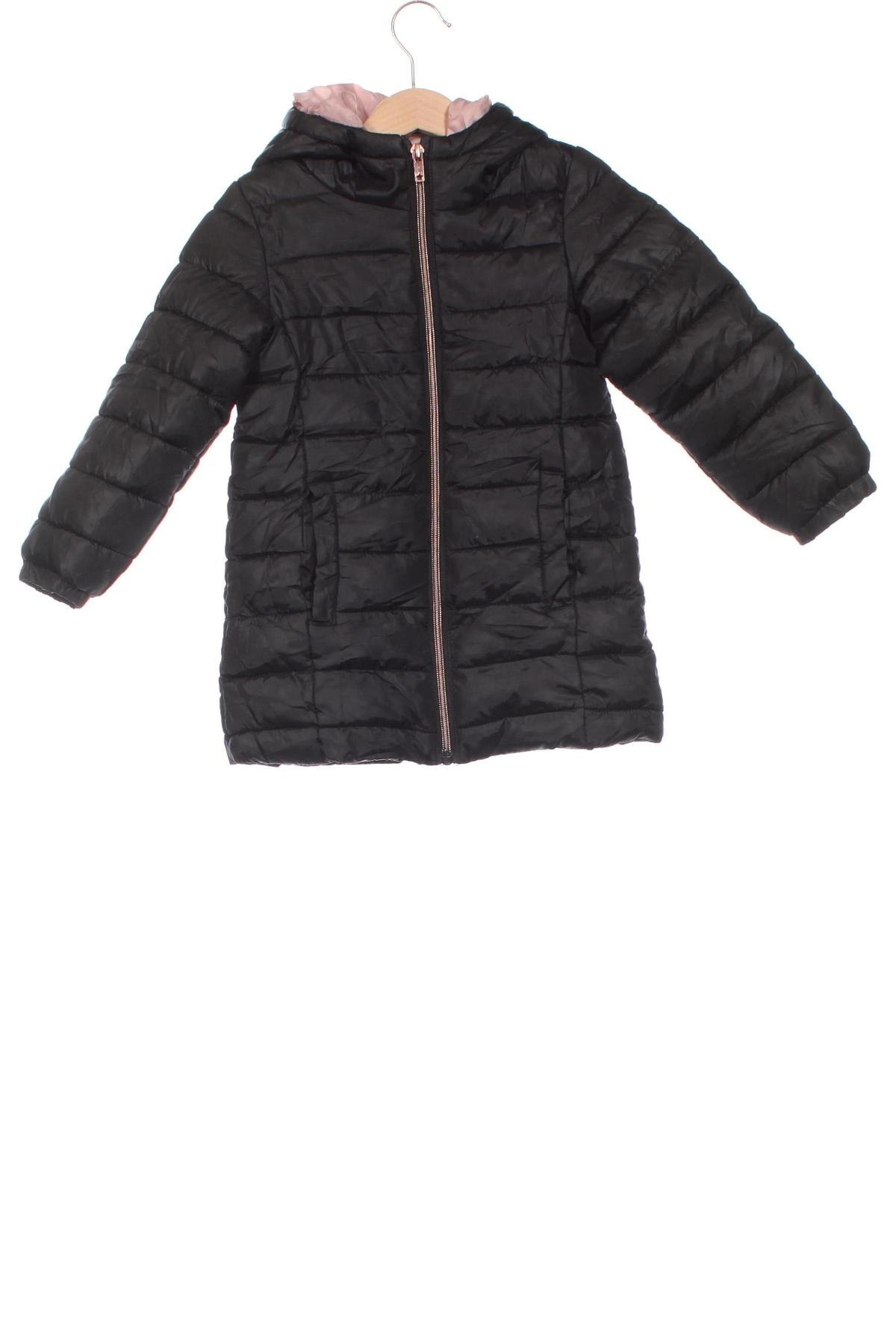 Kinderjacke Piazza Italia, Größe 3-4y/ 104-110 cm, Farbe Schwarz, Preis 14,99 €