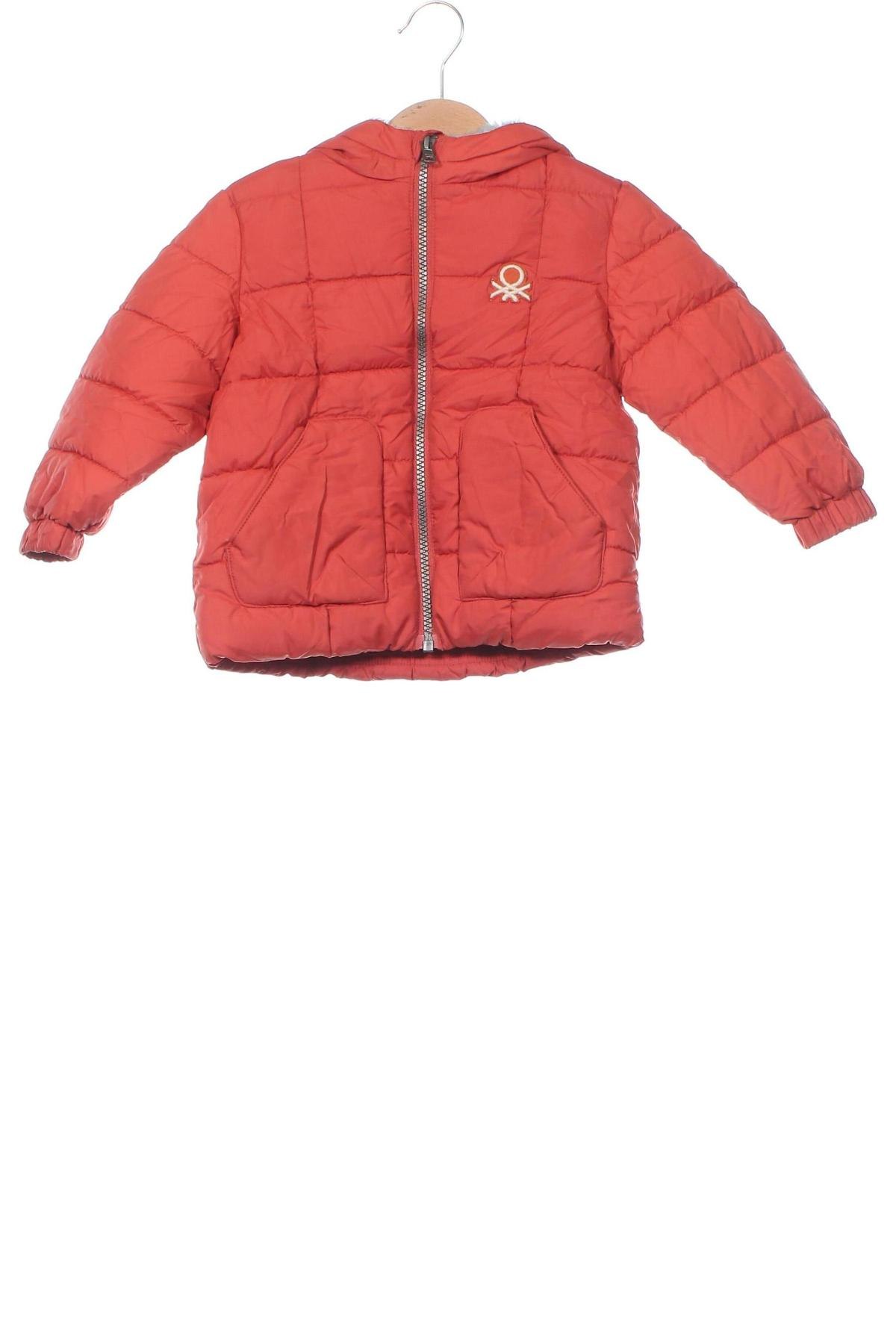 Kinderjacke United Colors Of Benetton, Größe 12-18m/ 80-86 cm, Farbe Braun, Preis 20,49 €