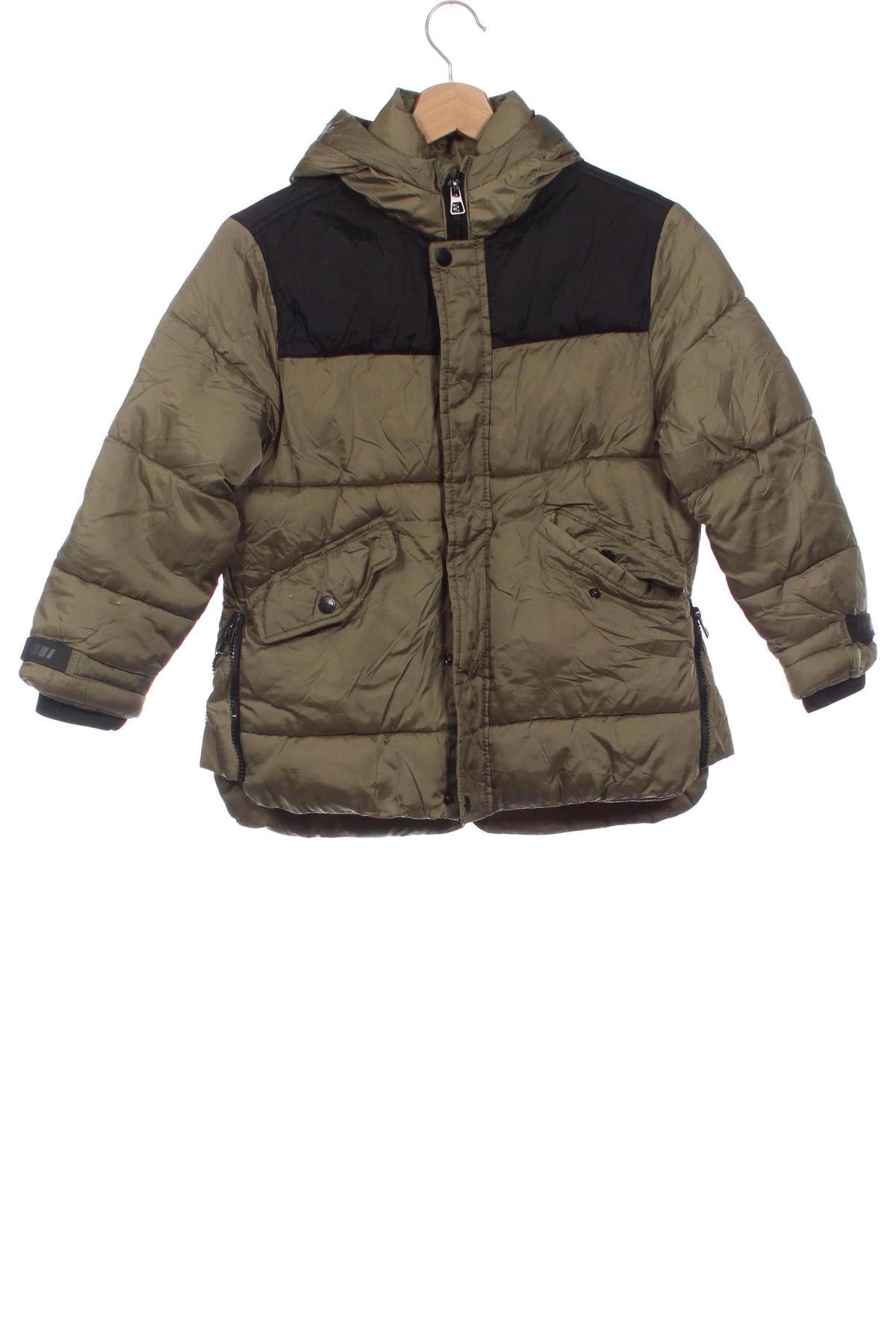 Kinderjacke Zara Kids, Größe 7-8y/ 128-134 cm, Farbe Grün, Preis 26,99 €