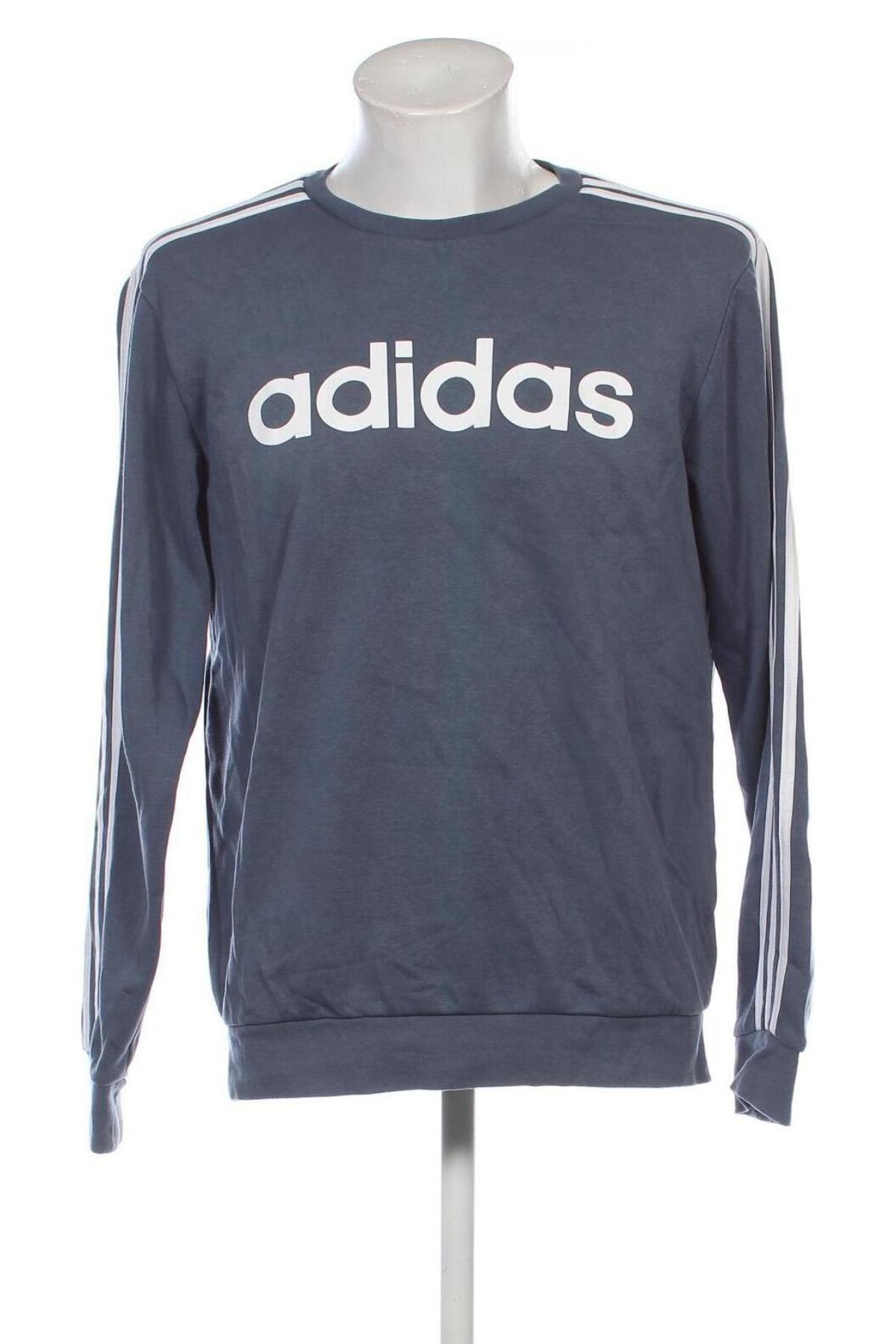 Męska bluzka Adidas, Rozmiar L, Kolor Niebieski, Cena 101,99 zł