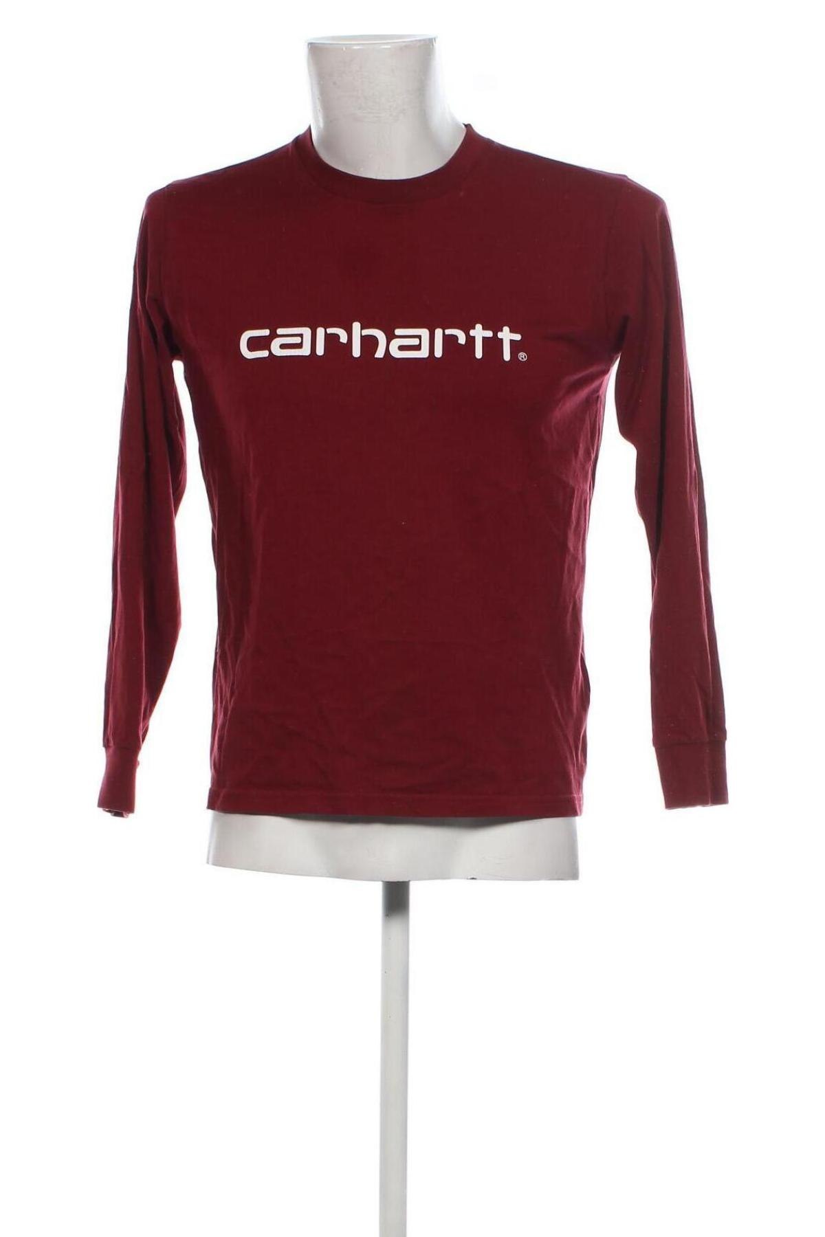 Herren Shirt Carhartt, Größe S, Farbe Rot, Preis 17,39 €