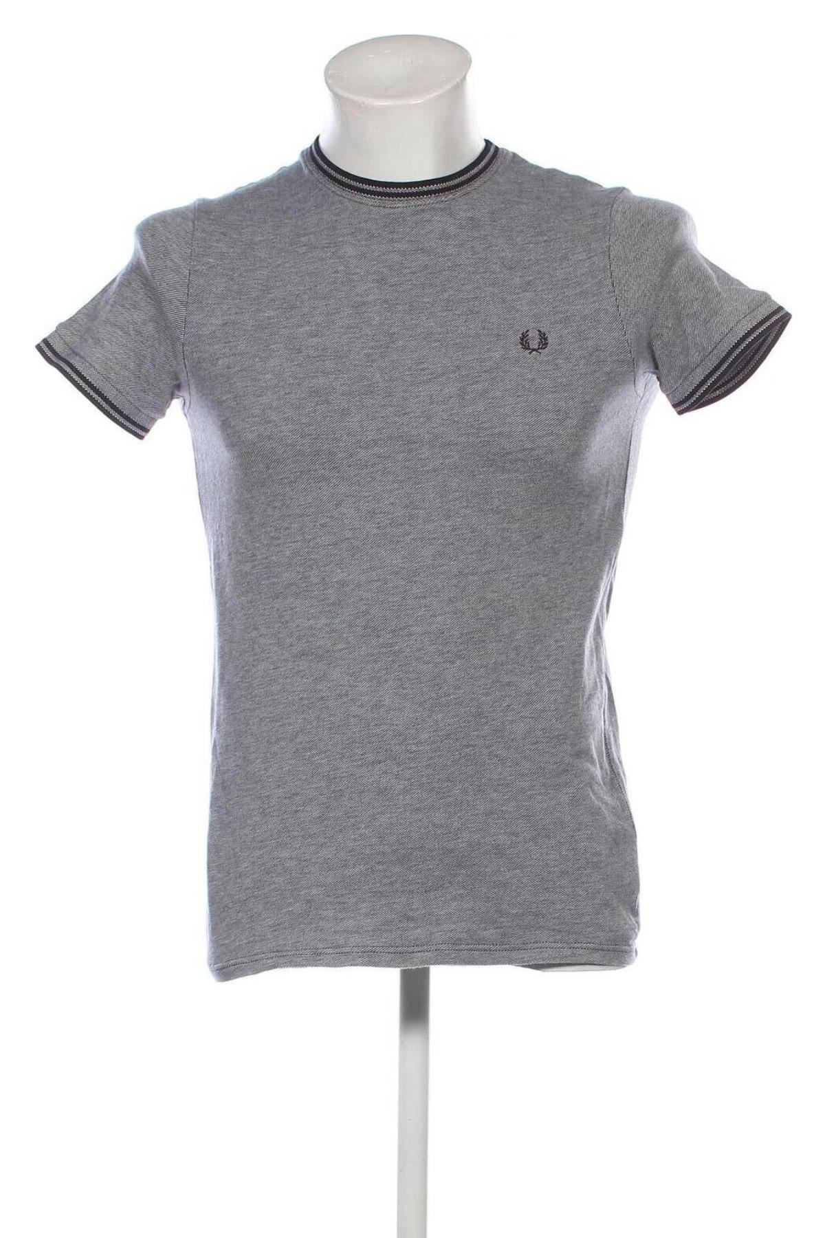 Мъжка блуза Fred Perry, Размер S, Цвят Сив, Цена 41,00 лв.