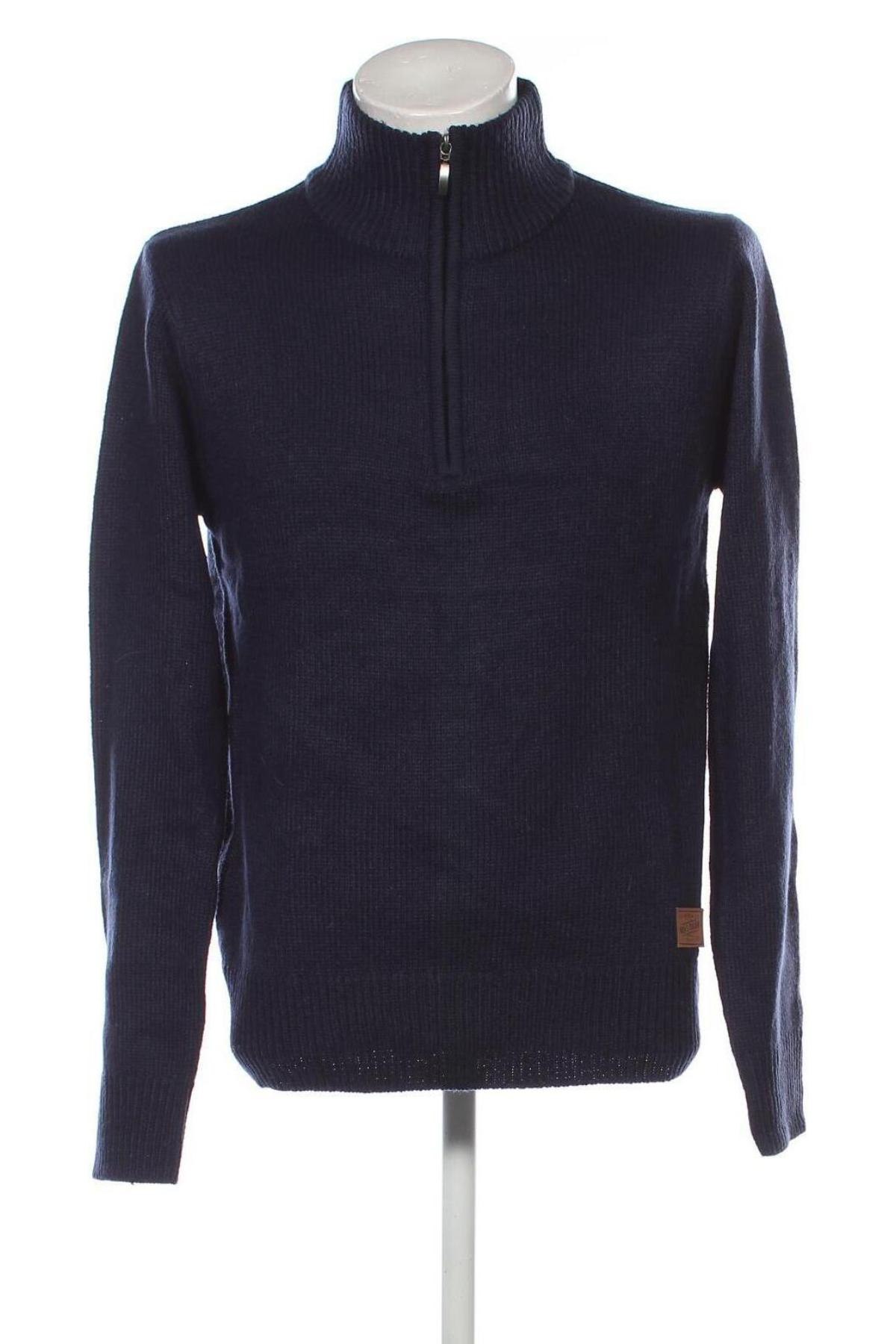 Herren Strickjacke, Größe L, Farbe Blau, Preis € 17,99