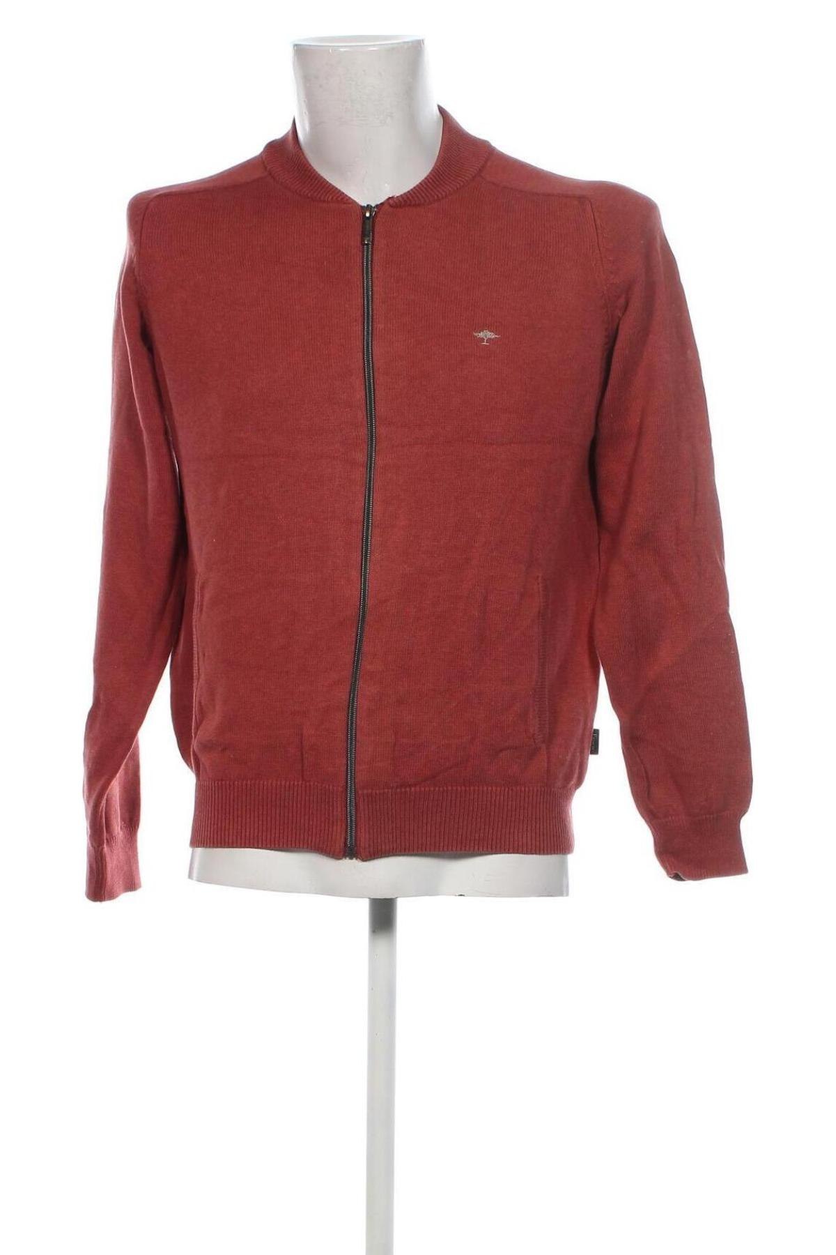 Herren Strickjacke Fynch-Hatton, Größe M, Farbe Braun, Preis 28,49 €