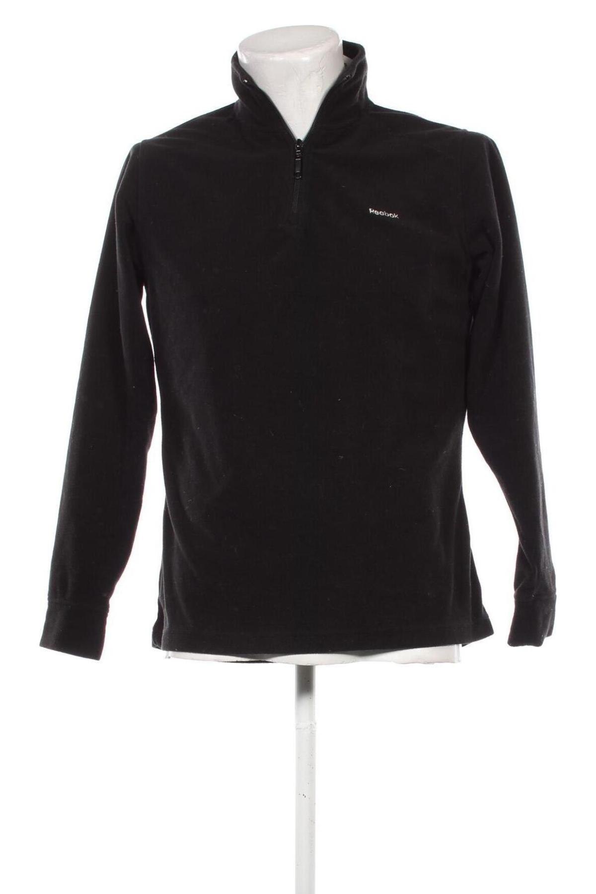 Herren Fleece Shirt Reebok, Größe XL, Farbe Schwarz, Preis € 27,99