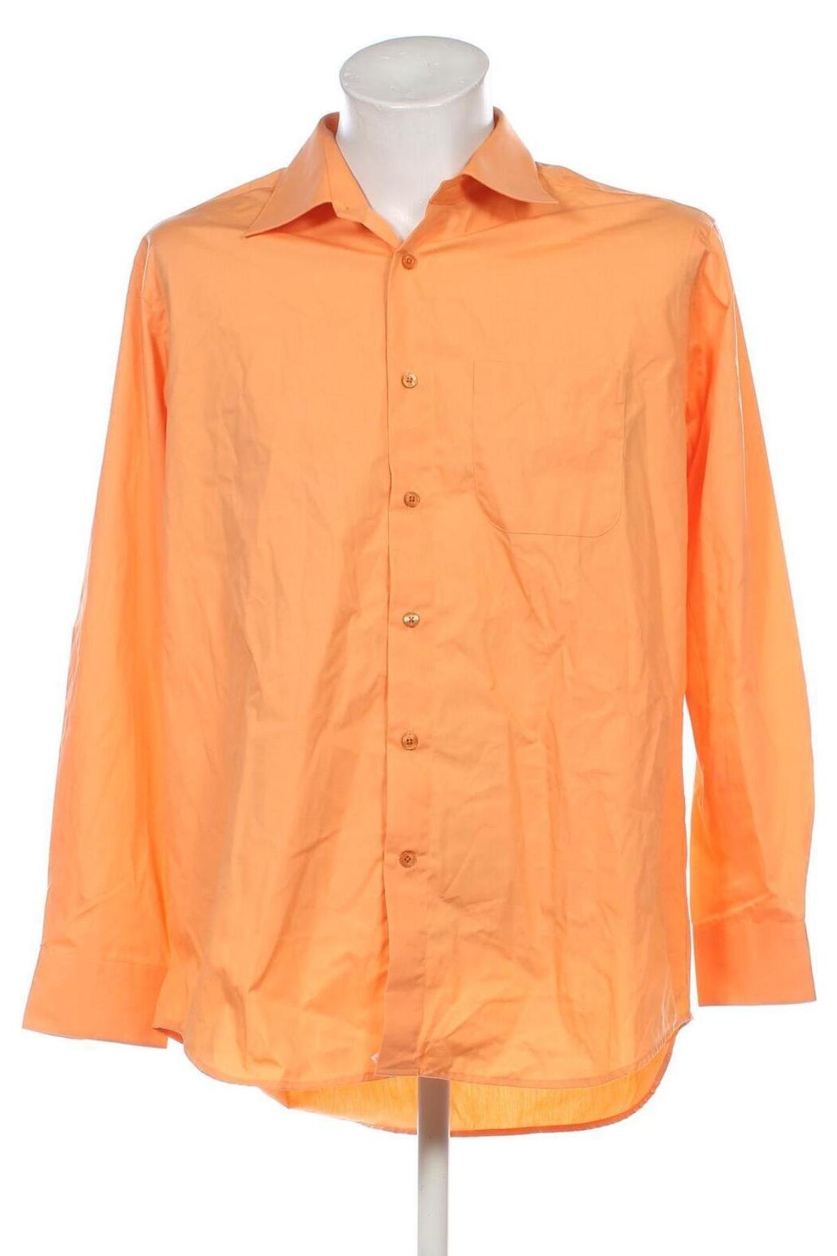 Herrenhemd Cartel, Größe XL, Farbe Orange, Preis € 15,86