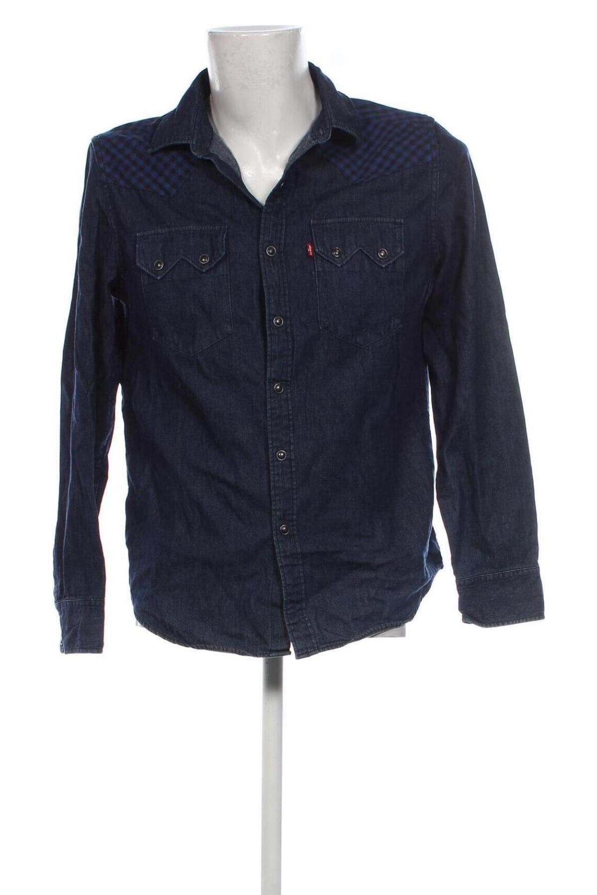 Herrenhemd Levi's, Größe L, Farbe Blau, Preis € 28,04