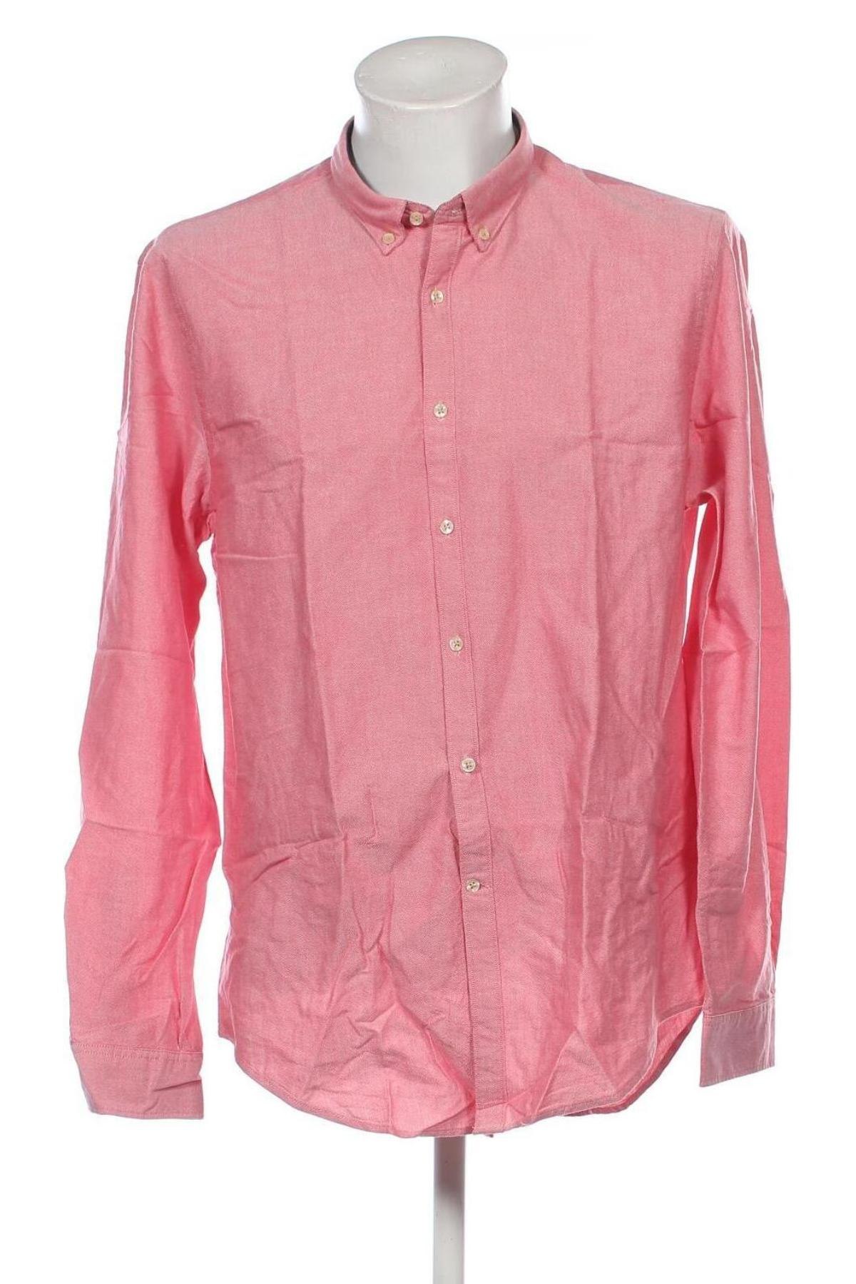 Herrenhemd Zara, Größe XXL, Farbe Rosa, Preis € 17,00