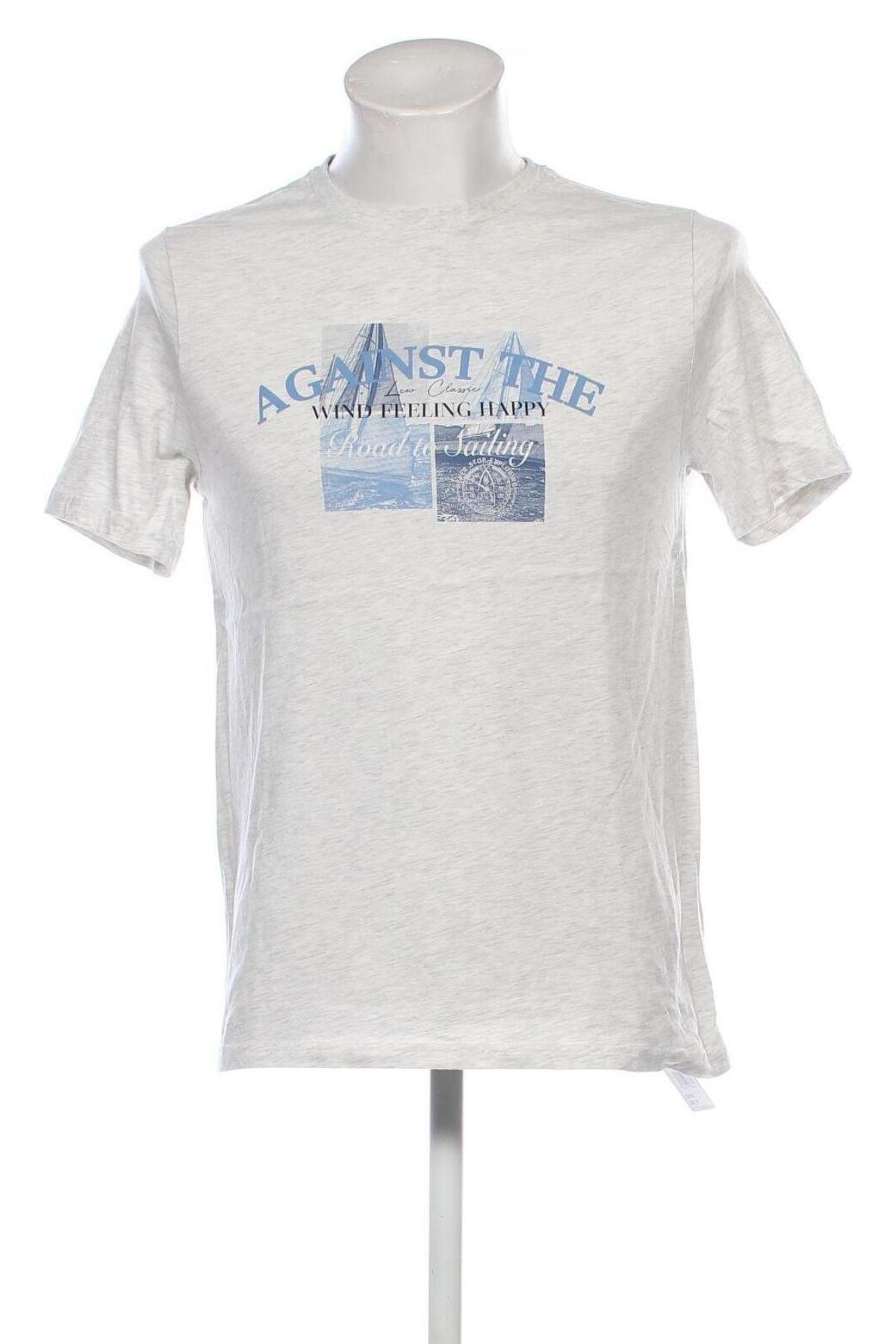 Ανδρικό t-shirt LC Waikiki, Μέγεθος M, Χρώμα Γκρί, Τιμή 3,99 €