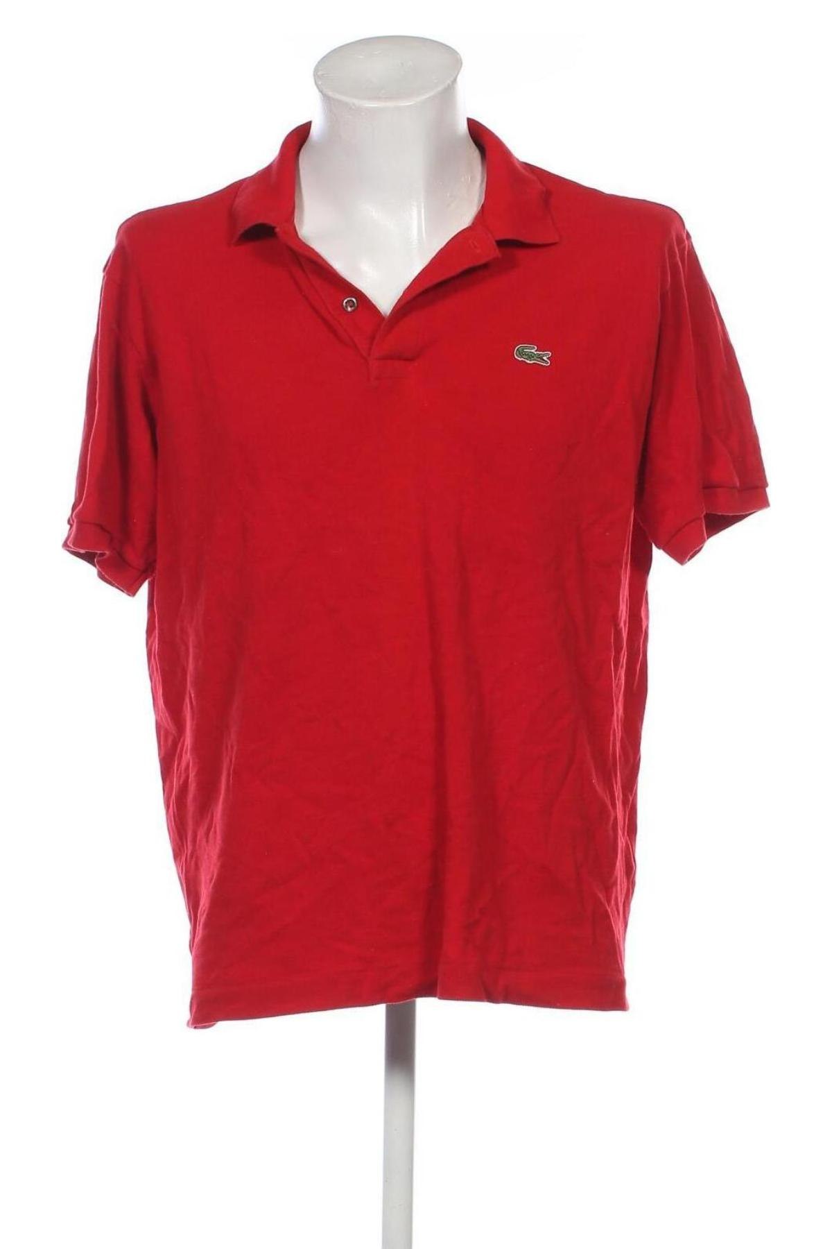 Ανδρικό t-shirt Lacoste, Μέγεθος XL, Χρώμα Κόκκινο, Τιμή 28,13 €