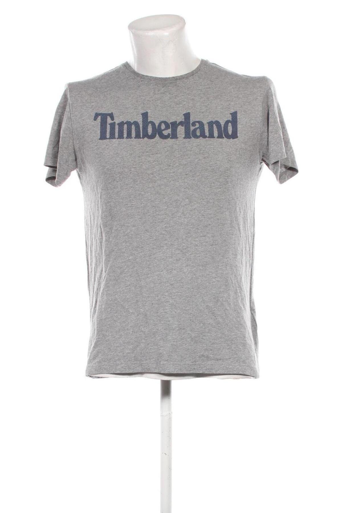 Ανδρικό t-shirt Timberland, Μέγεθος L, Χρώμα Γκρί, Τιμή 23,02 €