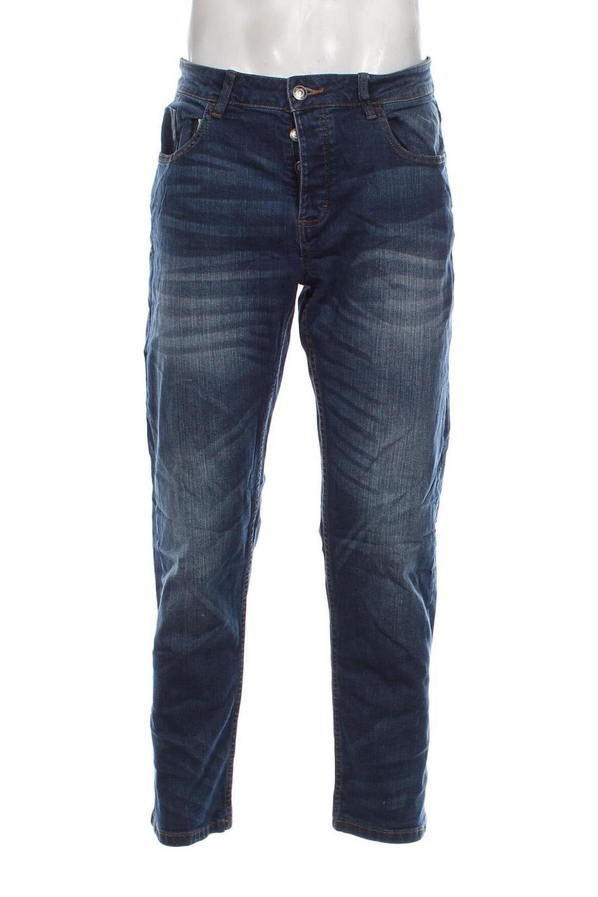 Herren Jeans Piazza Italia, Größe L, Farbe Blau, Preis € 15,49