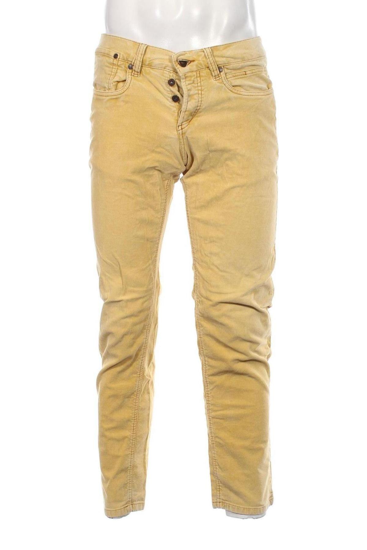 Herren Cordhose WE, Größe M, Farbe Gelb, Preis 11,49 €