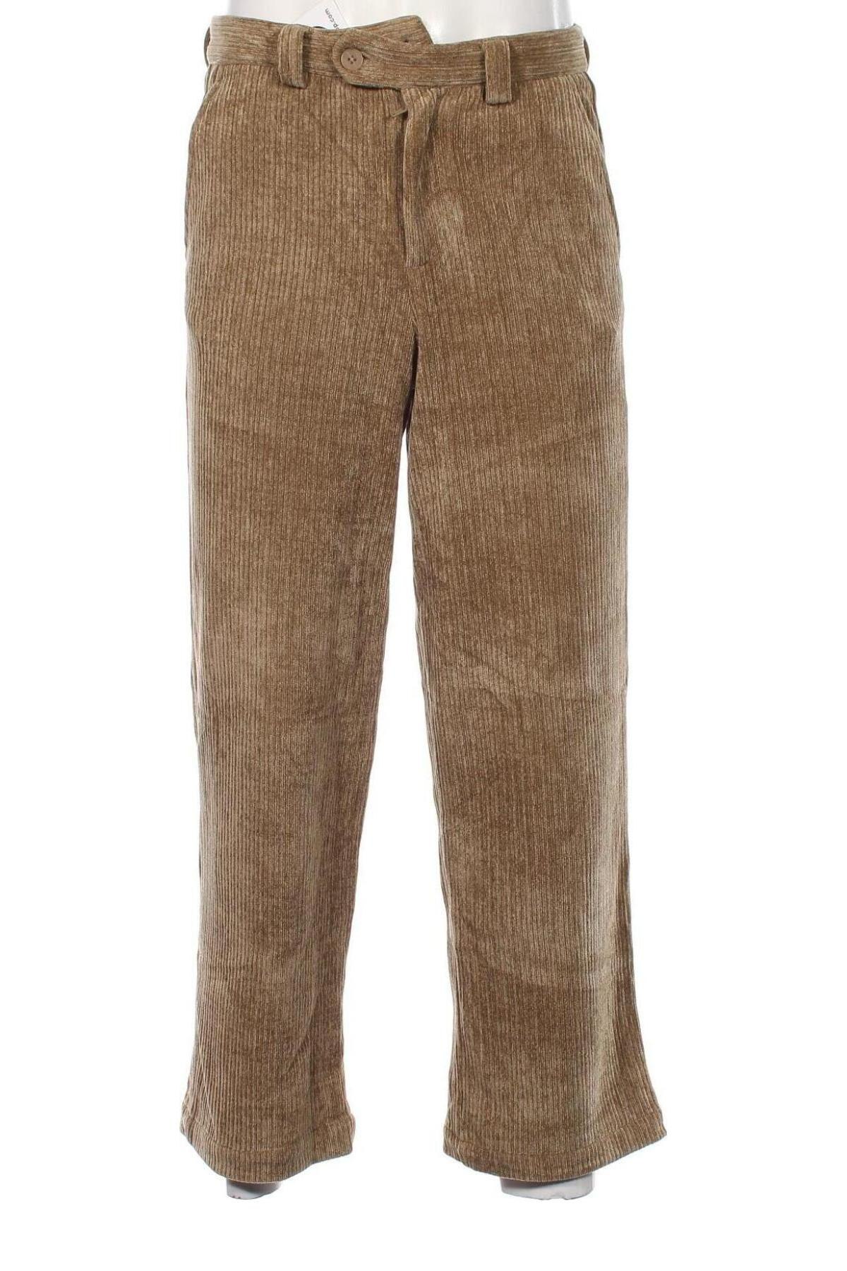 Herren Cordhose Zara, Größe L, Farbe Beige, Preis 18,99 €