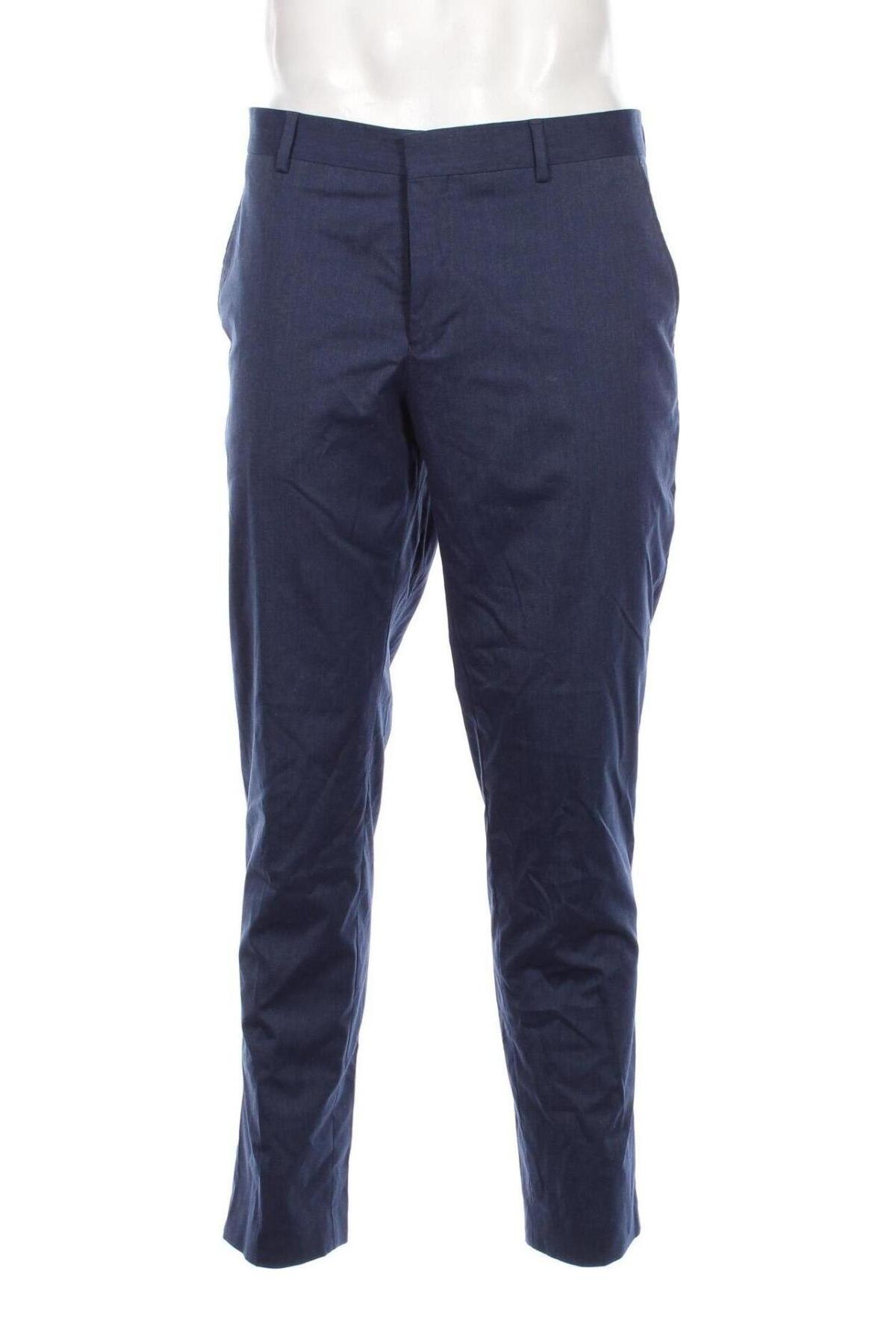 Pantaloni de bărbați Jack & Jones, Mărime L, Culoare Albastru, Preț 73,99 Lei