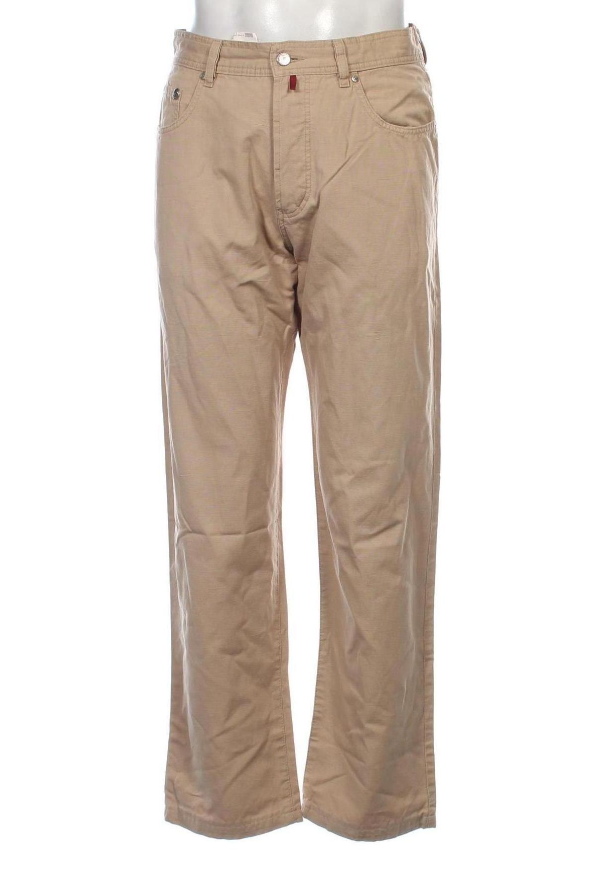 Herrenhose Pierre Cardin, Größe M, Farbe Beige, Preis € 24,49