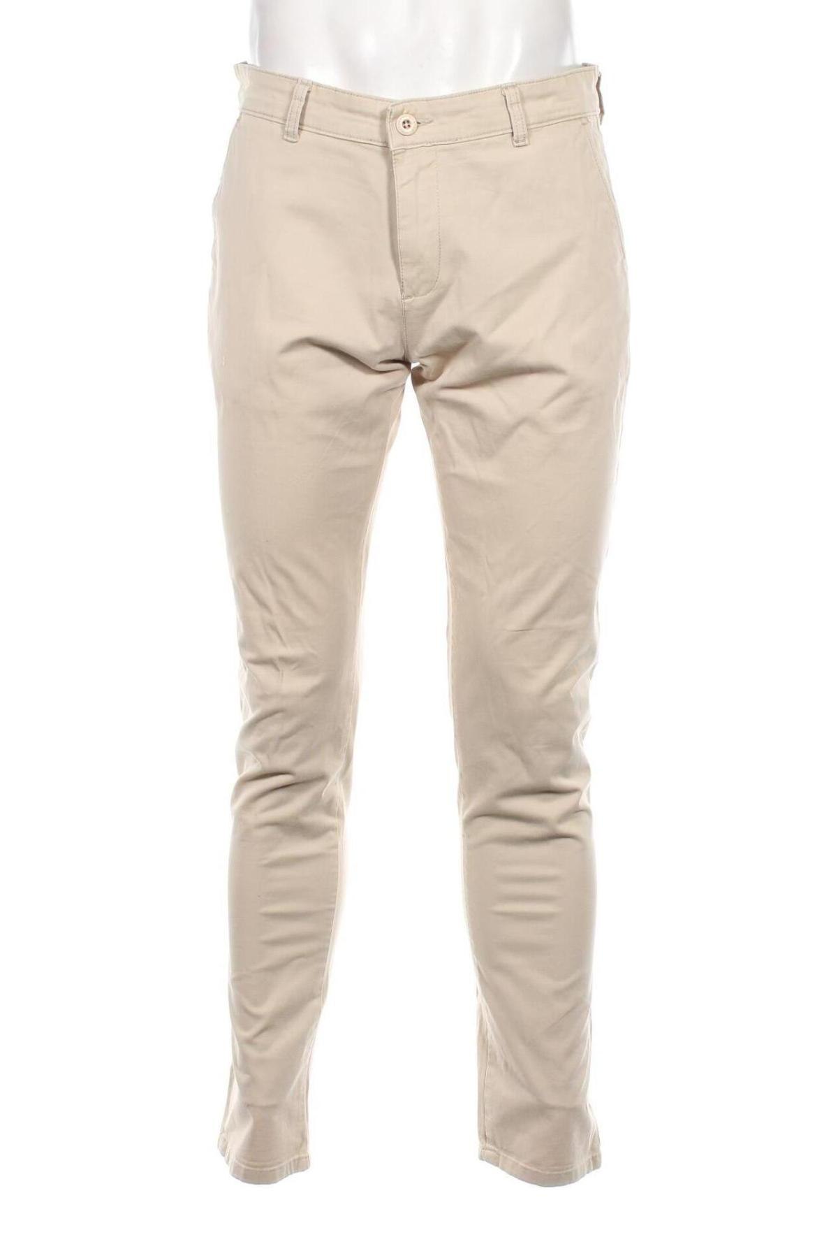 Herrenhose Yazubi, Größe L, Farbe Beige, Preis € 25,00