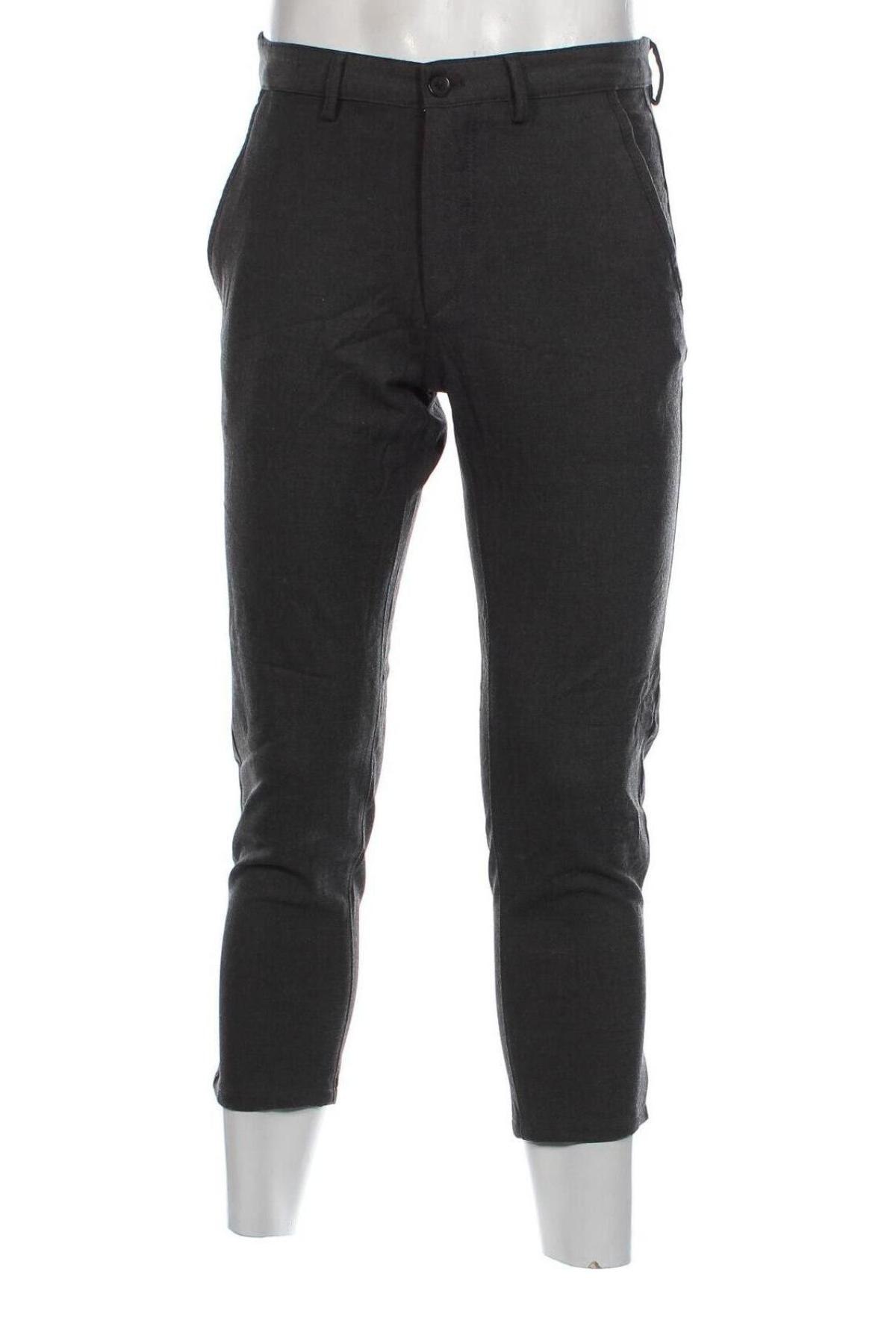 Herrenhose Zara, Größe M, Farbe Grau, Preis 18,99 €