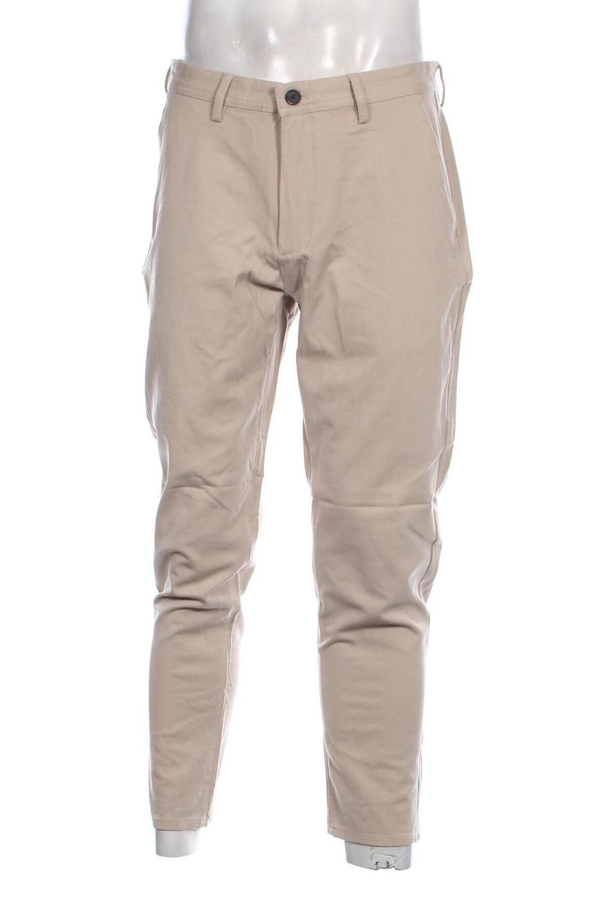 Herrenhose Zara, Größe M, Farbe Beige, Preis € 9,99