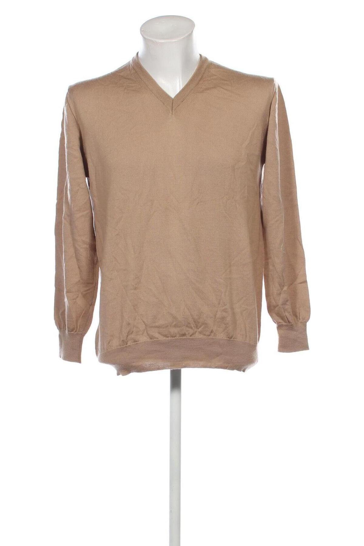 Herrenpullover, Größe M, Farbe Beige, Preis 24,99 €