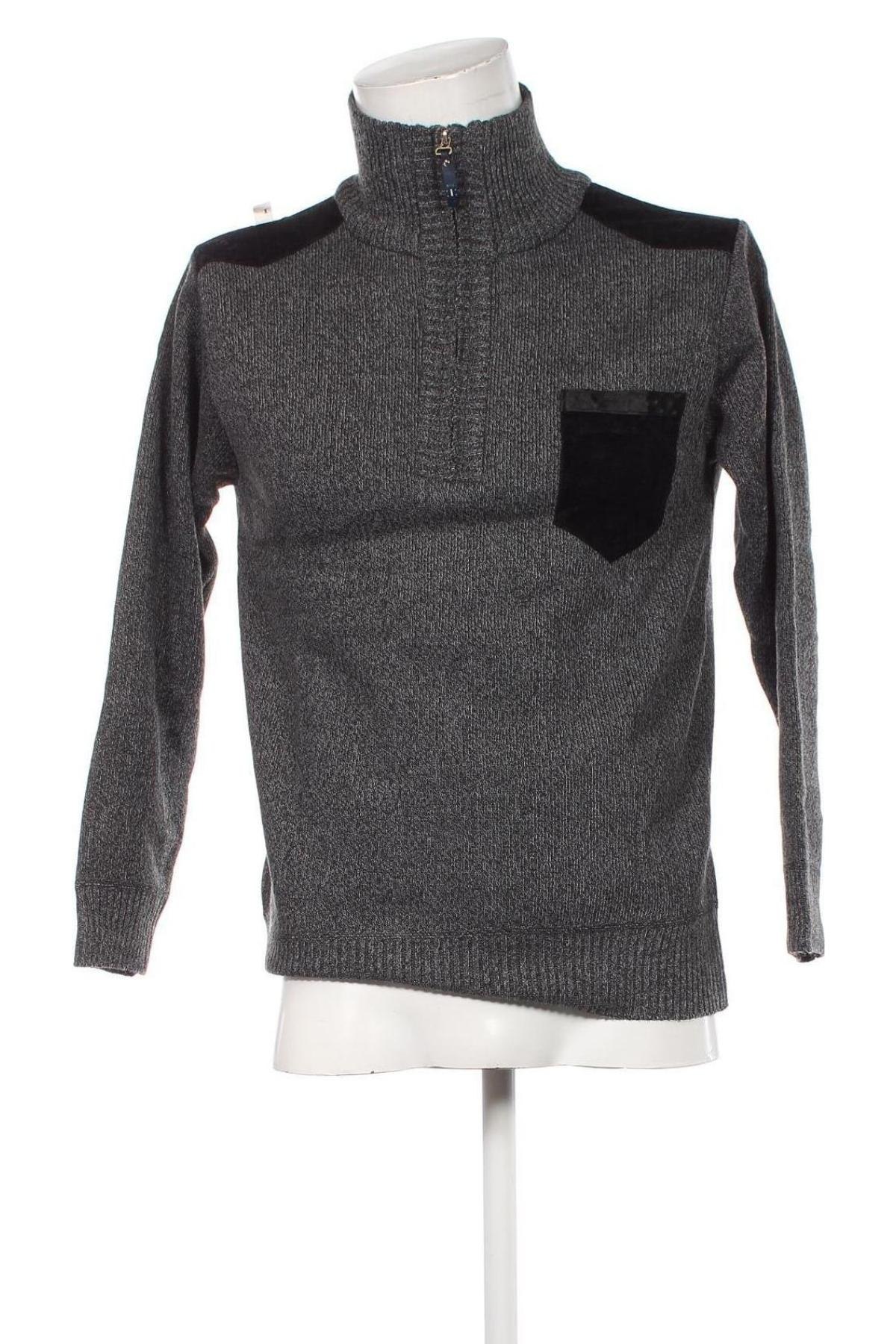 Herrenpullover, Größe L, Farbe Grau, Preis 14,99 €