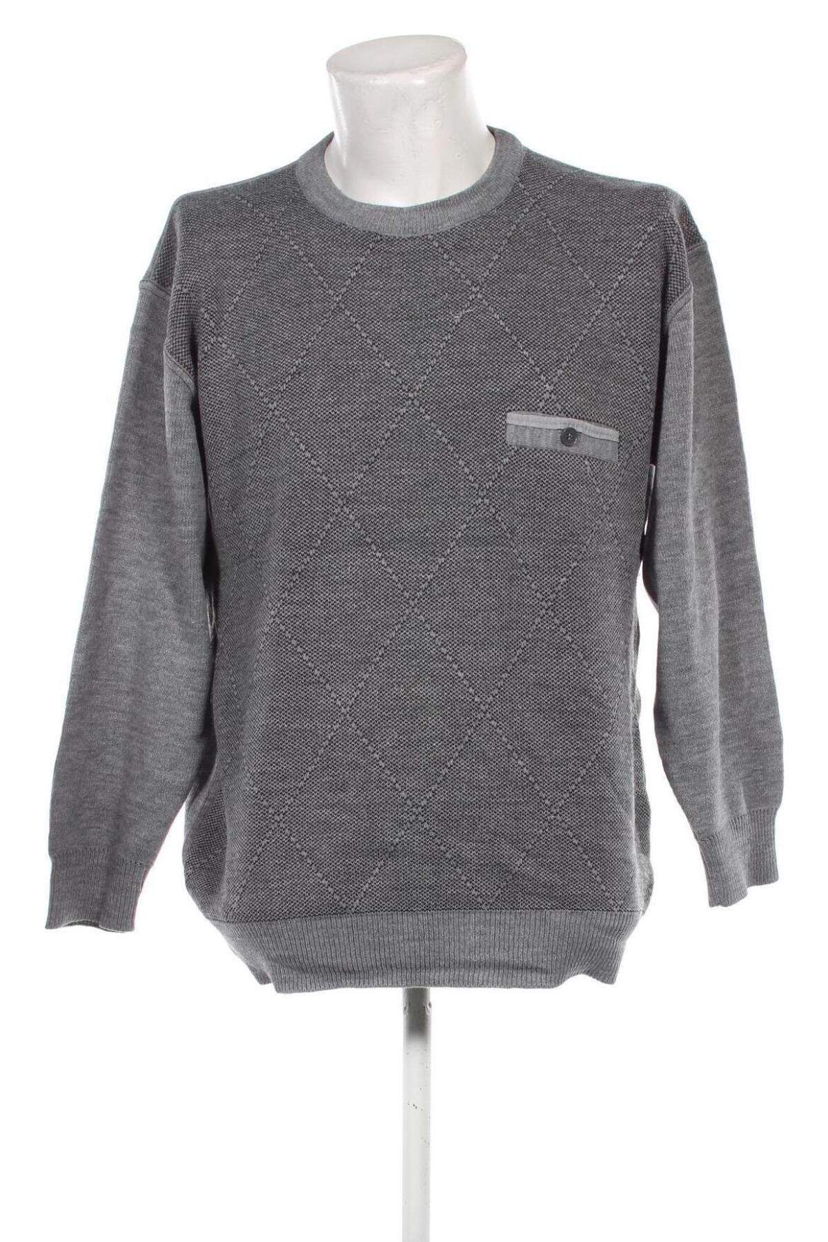 Herrenpullover, Größe L, Farbe Grau, Preis € 14,99