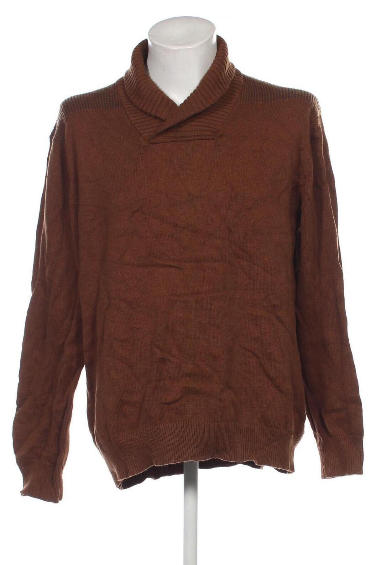 Herrenpullover Angelo Litrico, Größe 3XL, Farbe Braun, Preis € 24,99