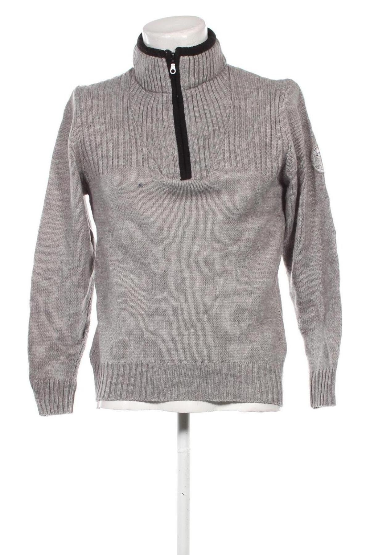 Męski sweter Atlas For Men, Rozmiar XL, Kolor Szary, Cena 57,99 zł