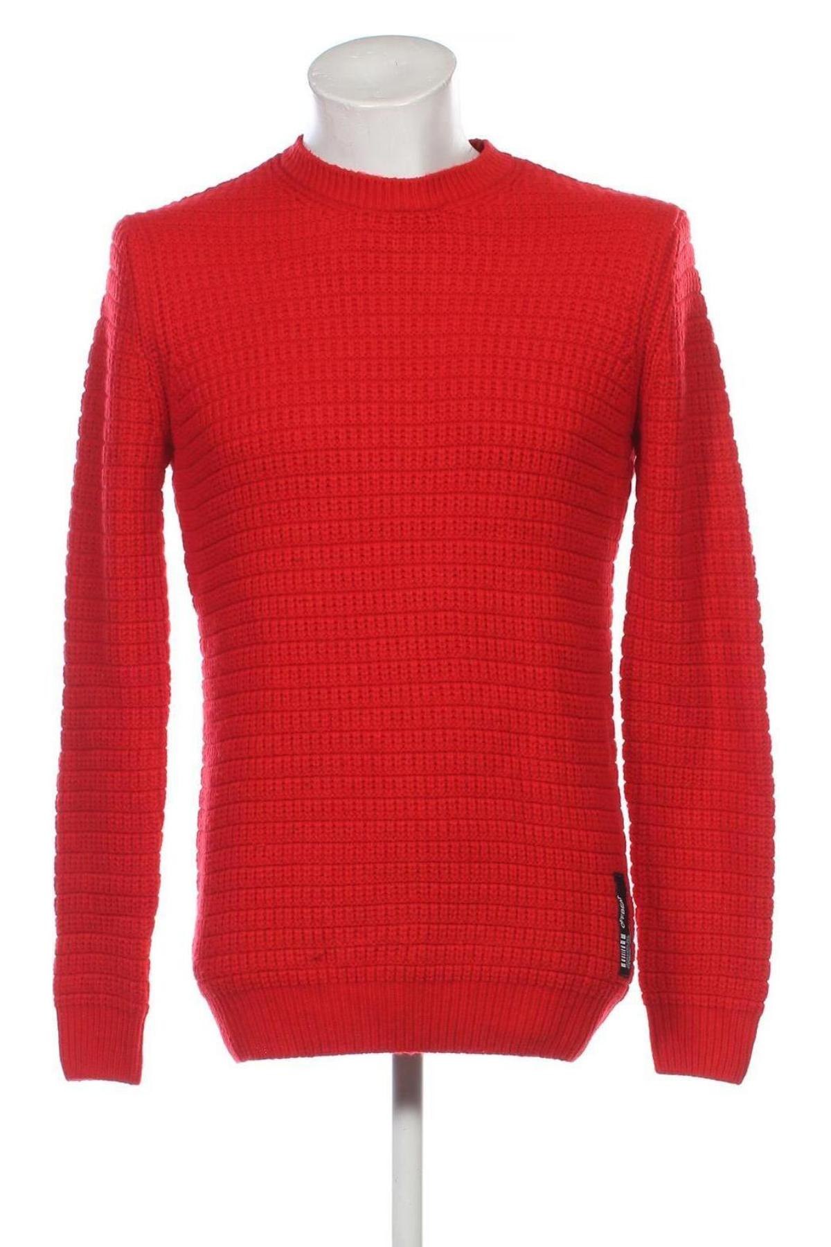 Herrenpullover Clockhouse, Größe M, Farbe Rot, Preis 24,99 €