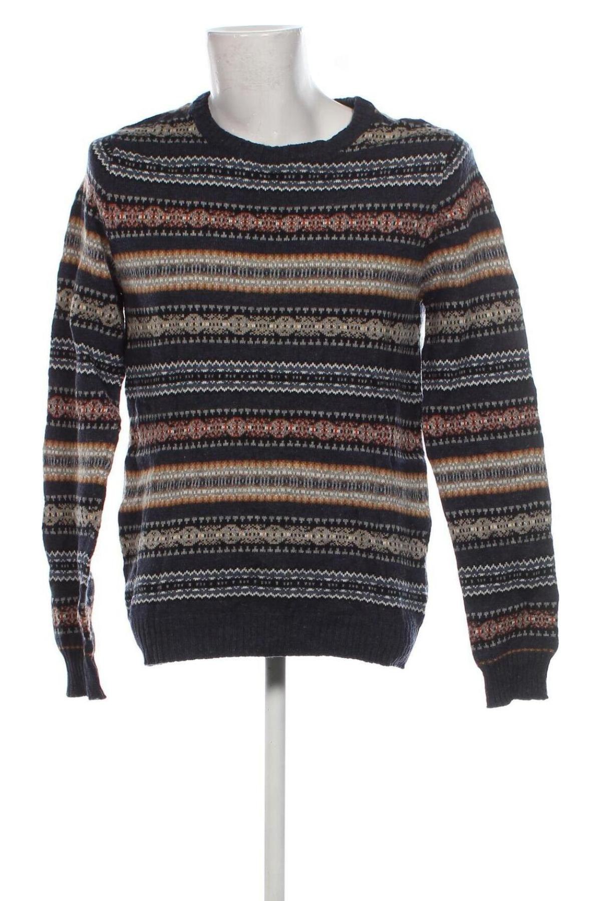 Męski sweter H&M, Rozmiar L, Kolor Kolorowy, Cena 111,99 zł