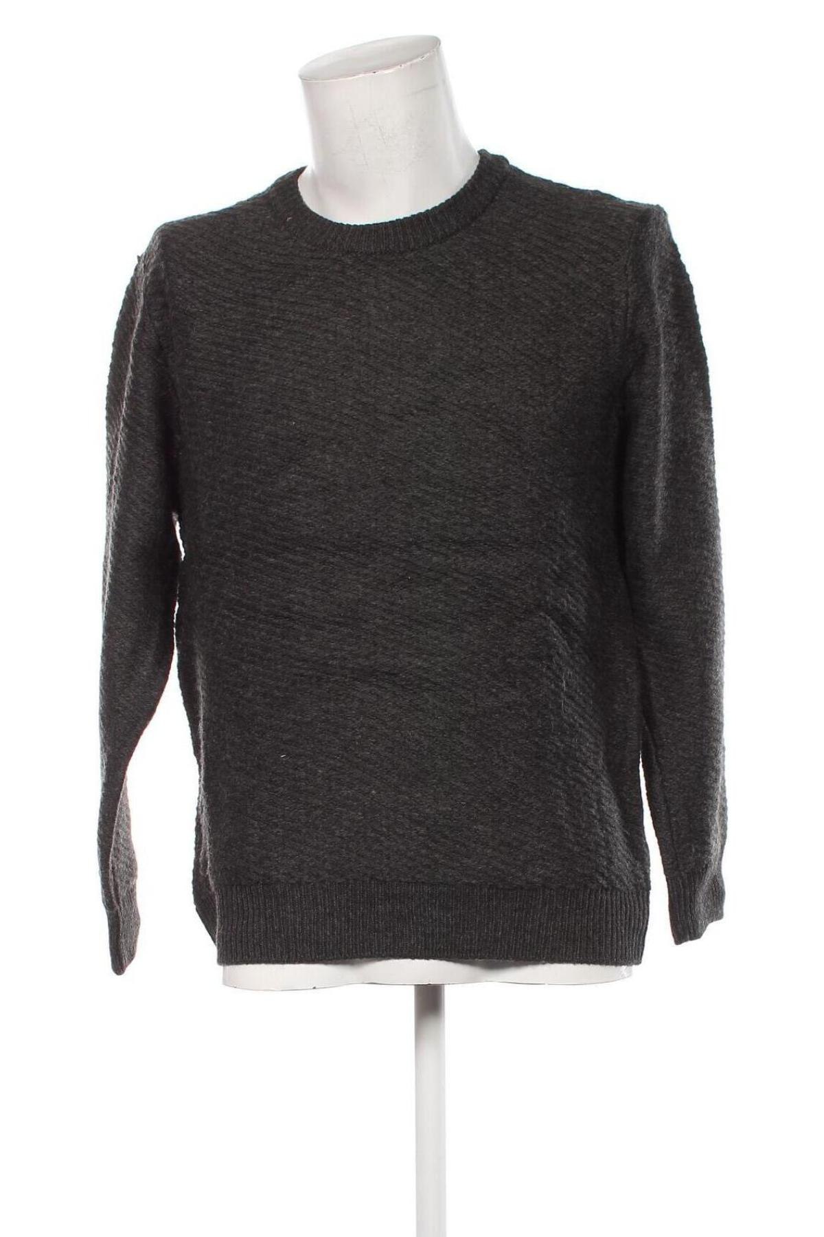 Herrenpullover H&M, Größe M, Farbe Grau, Preis 14,99 €