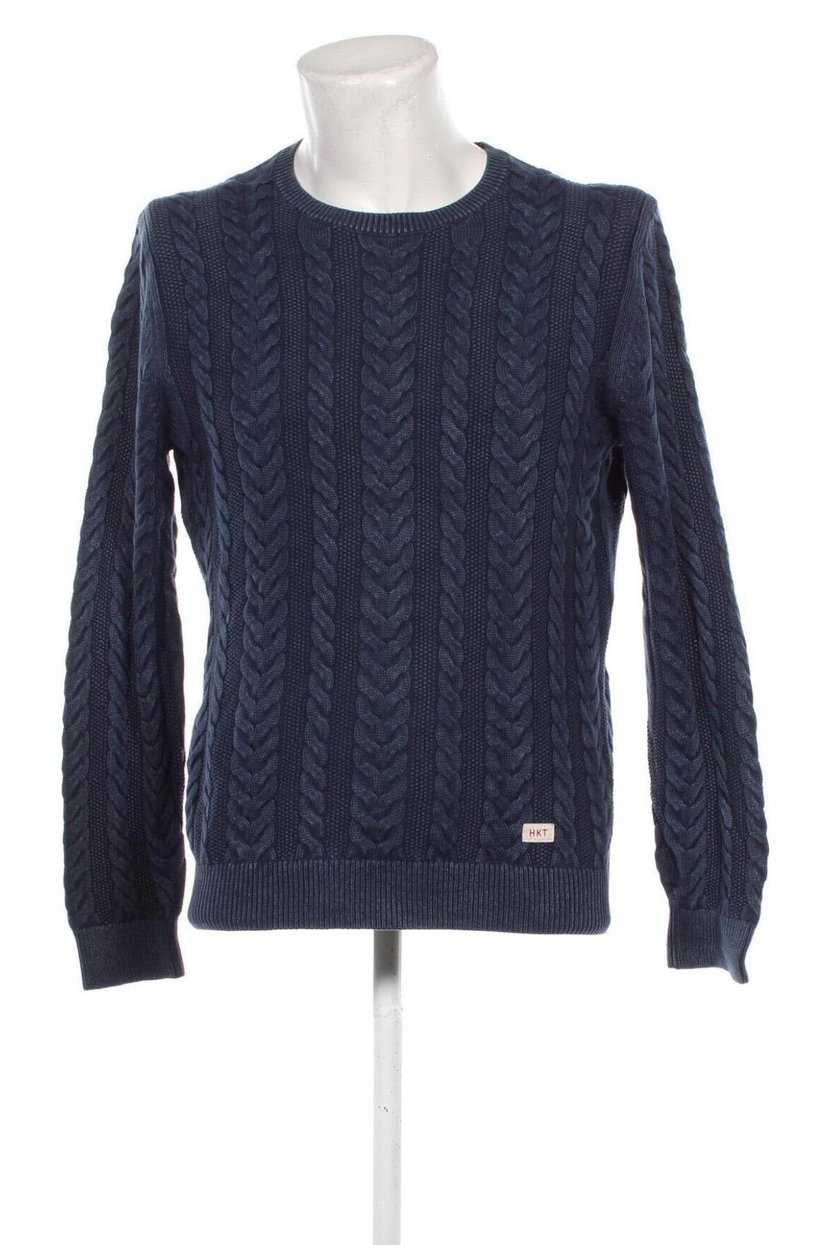 Herrenpullover Hackett, Größe M, Farbe Blau, Preis € 46,99