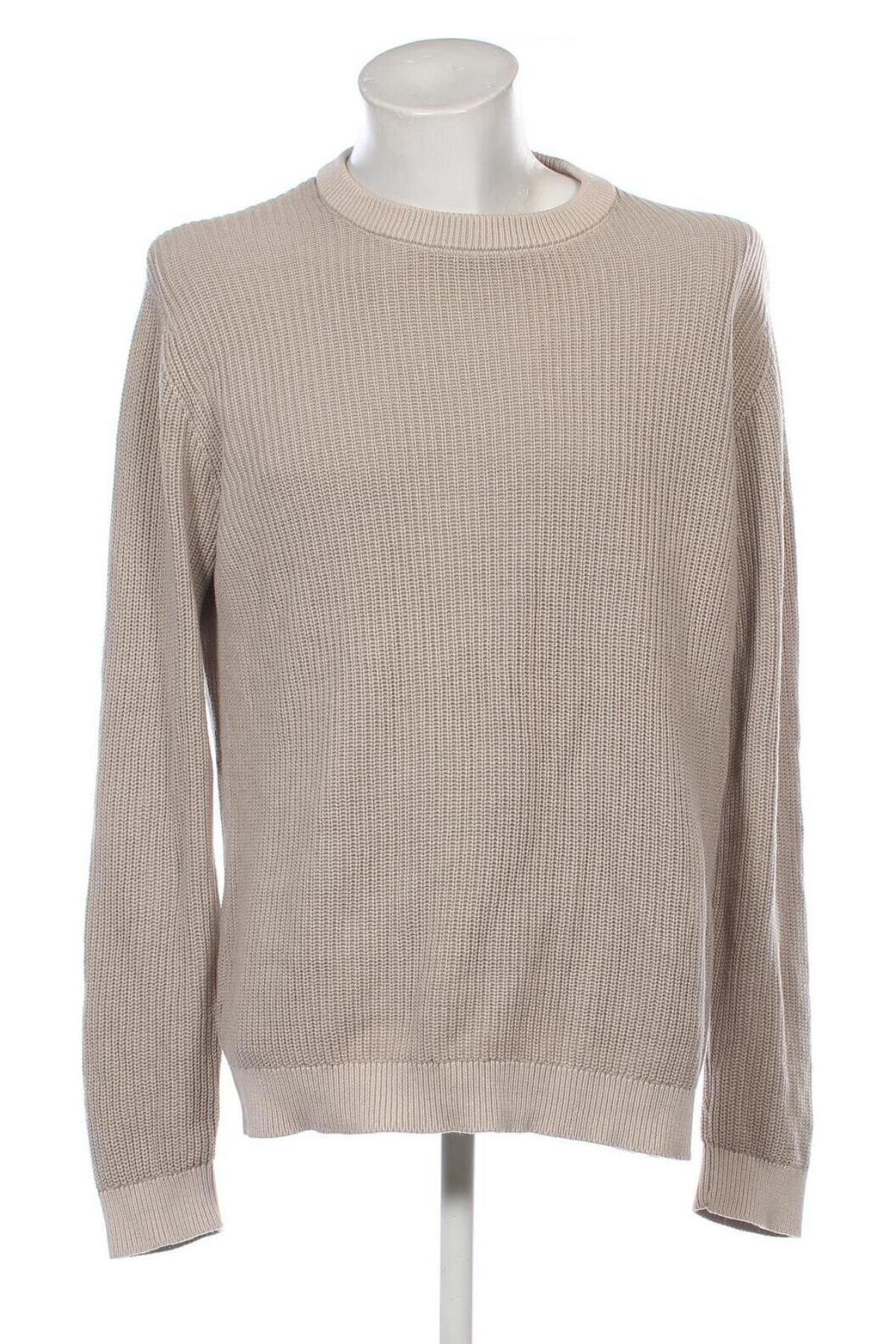 Herrenpullover Jack & Jones, Größe XL, Farbe Beige, Preis € 21,00