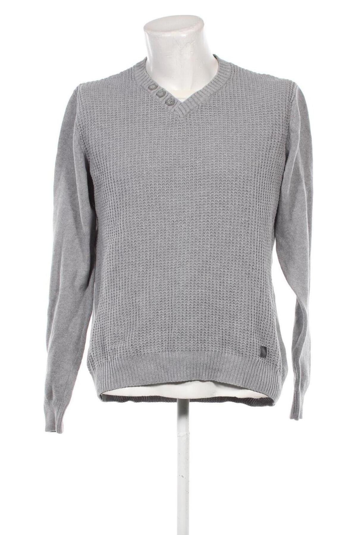 Herrenpullover Jean Pascale, Größe XL, Farbe Grau, Preis 14,99 €