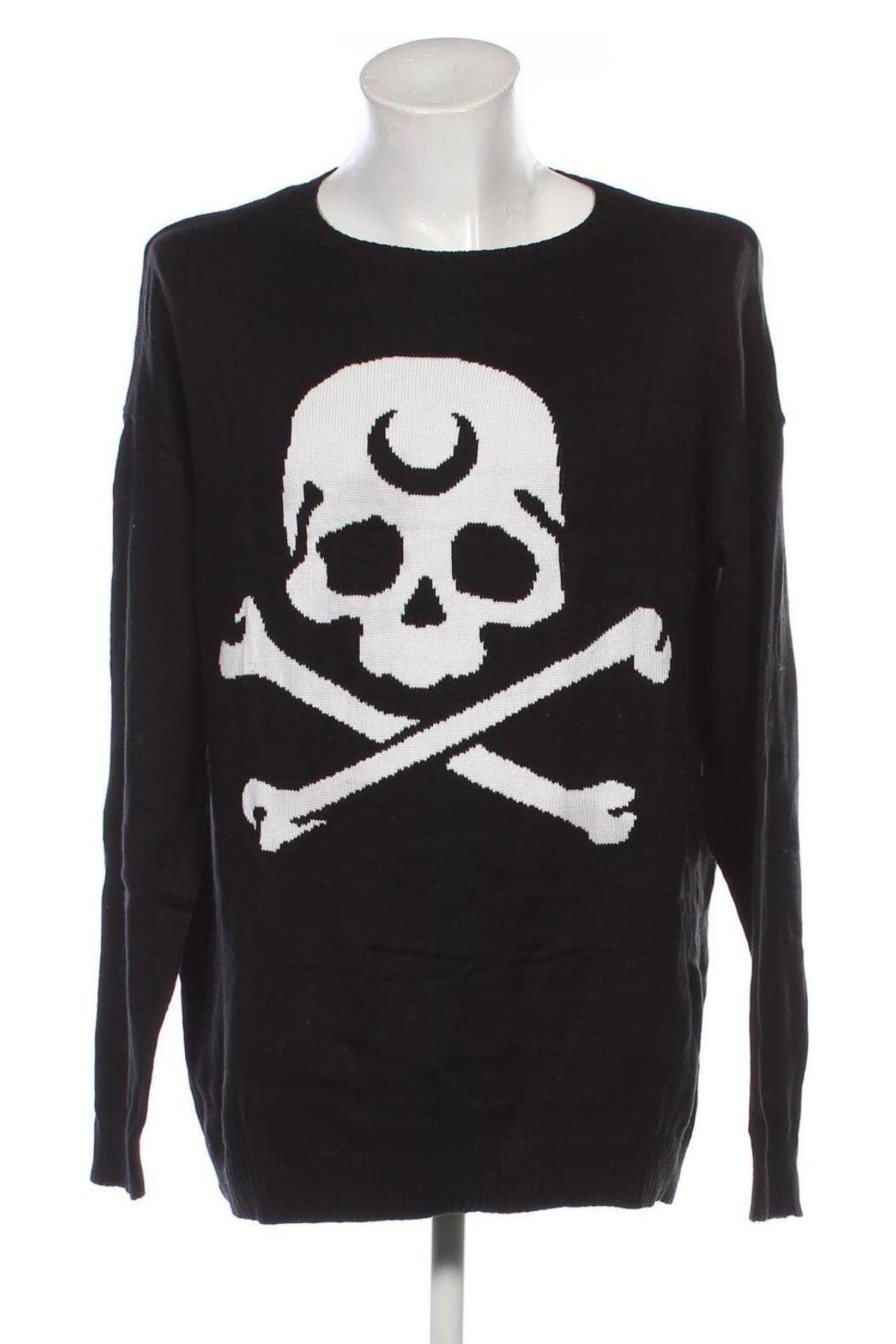 Herrenpullover Killstar, Größe L, Farbe Schwarz, Preis € 33,99