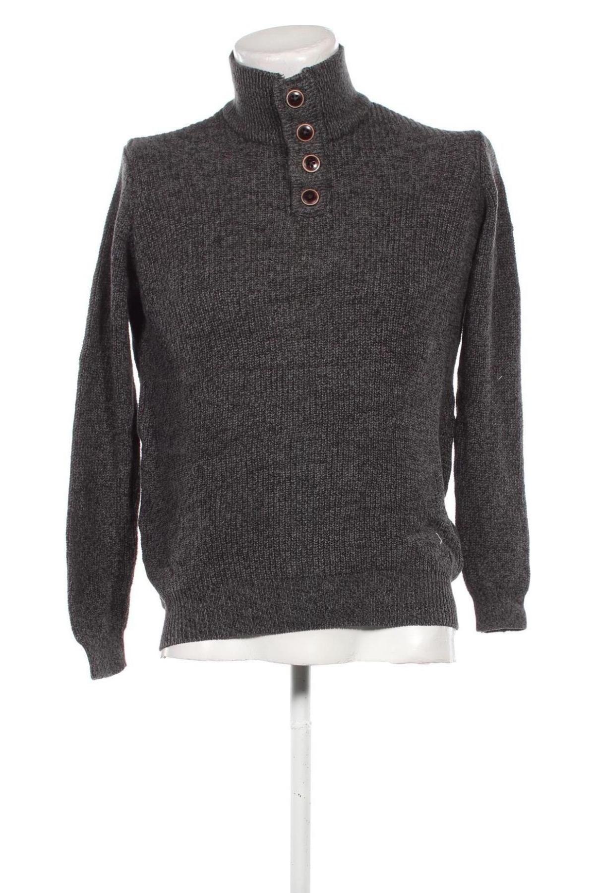 Herrenpullover Livergy, Größe L, Farbe Grau, Preis 14,99 €