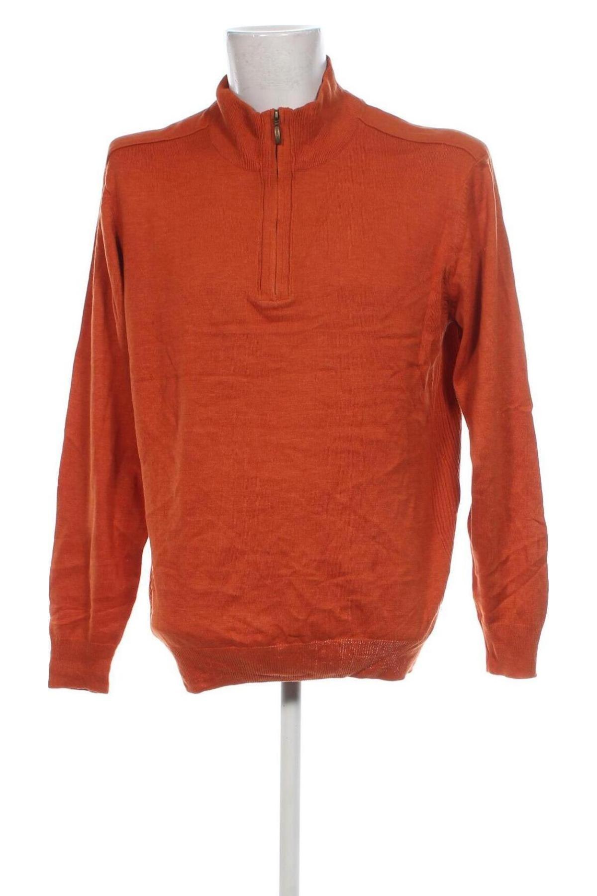 Męski sweter Man's World, Rozmiar XL, Kolor Pomarańczowy, Cena 111,99 zł