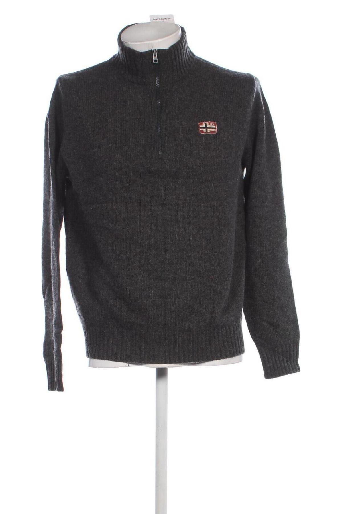 Herrenpullover Napapijri, Größe XL, Farbe Grau, Preis € 71,99