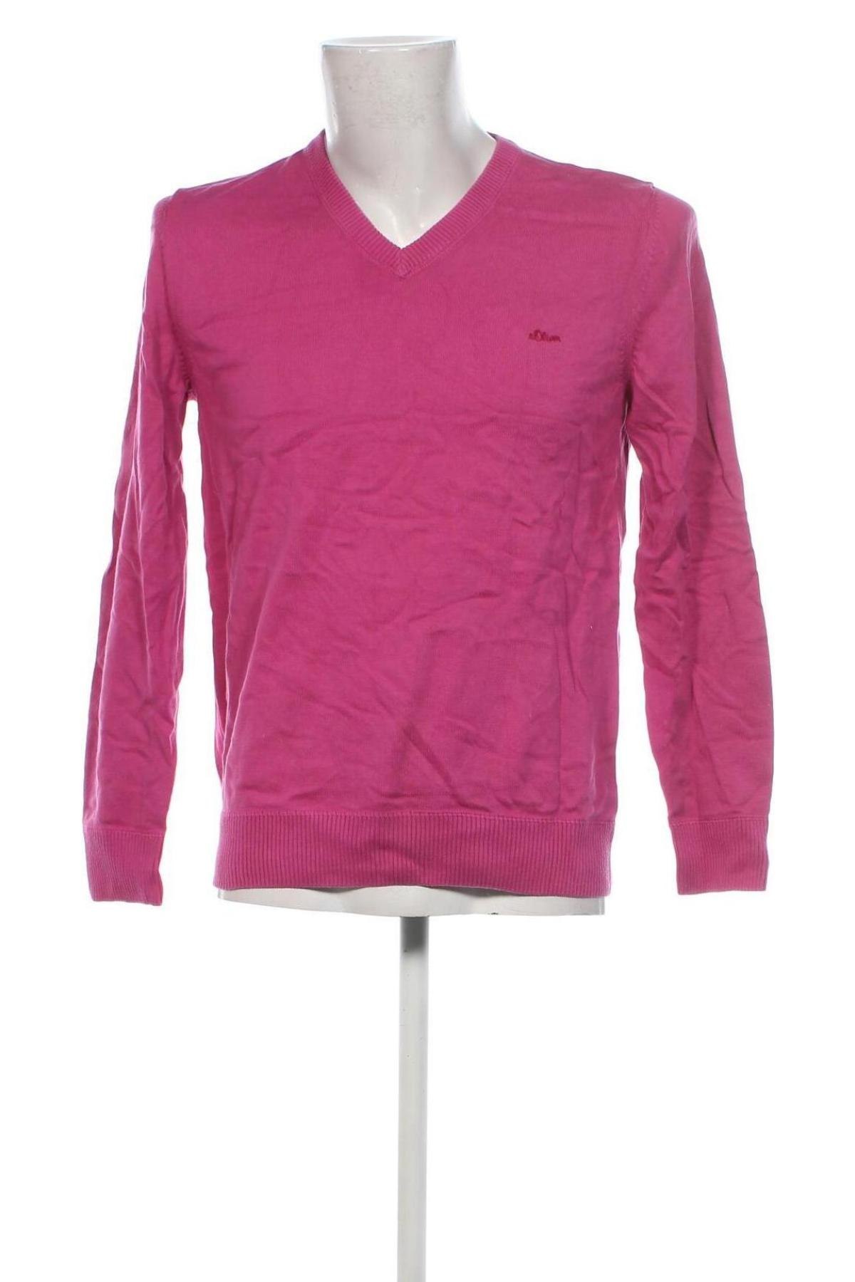 Herrenpullover S.Oliver, Größe L, Farbe Rosa, Preis € 20,99