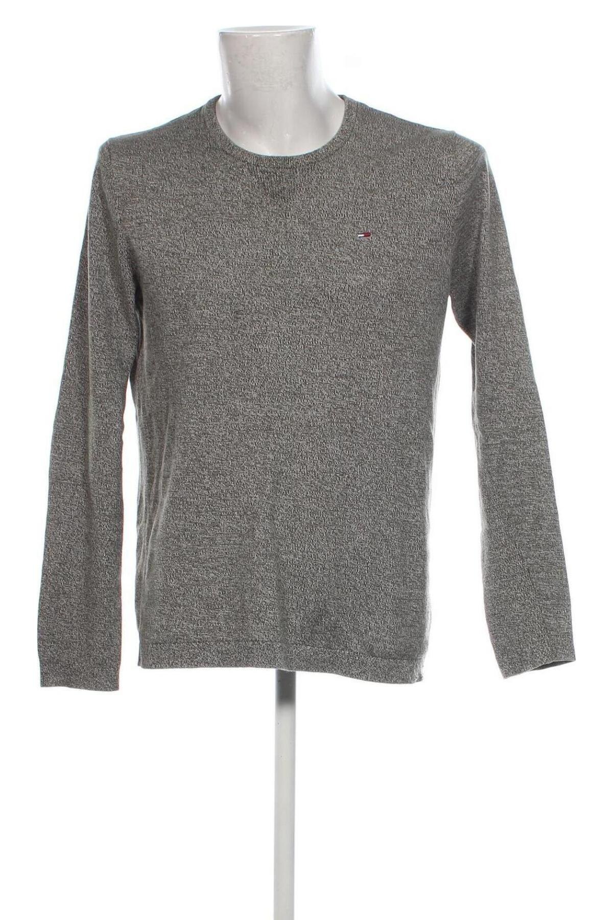 Herrenpullover Tommy Jeans, Größe L, Farbe Grau, Preis € 31,99