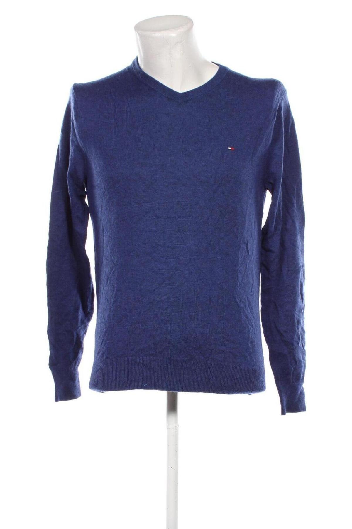 Męski sweter Tommy Hilfiger, Rozmiar M, Kolor Niebieski, Cena 284,99 zł